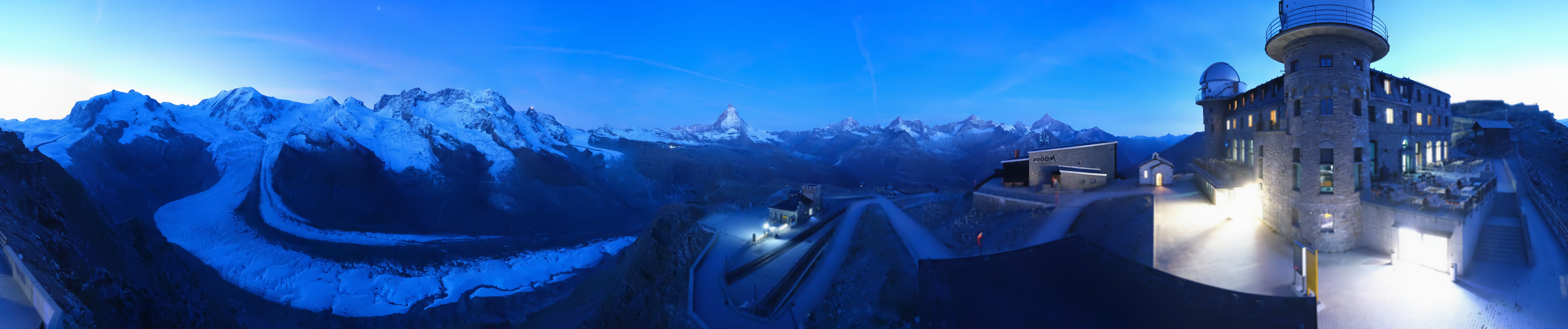 Archiv Foto Webcam Gornergrat Kulm Zermatt