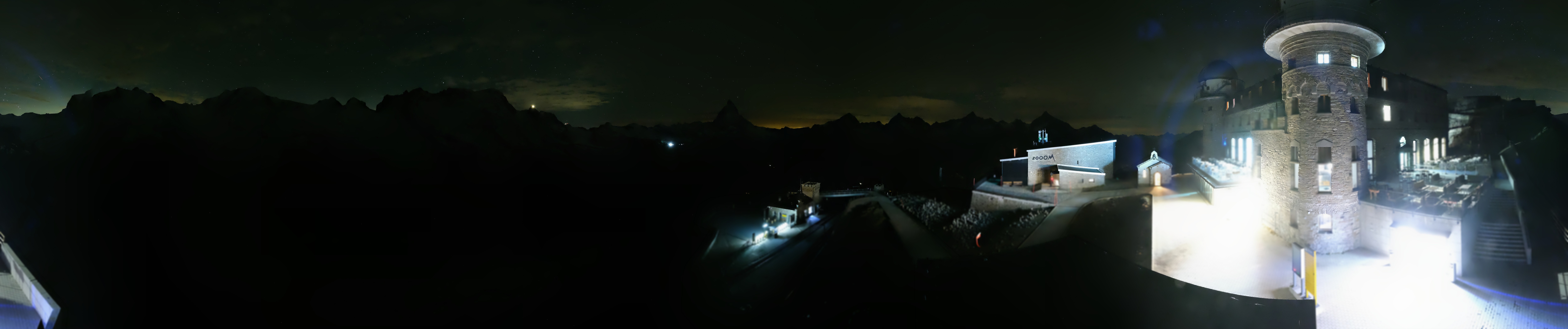 Archived image Webcam Gornergrat Kulm Zermatt