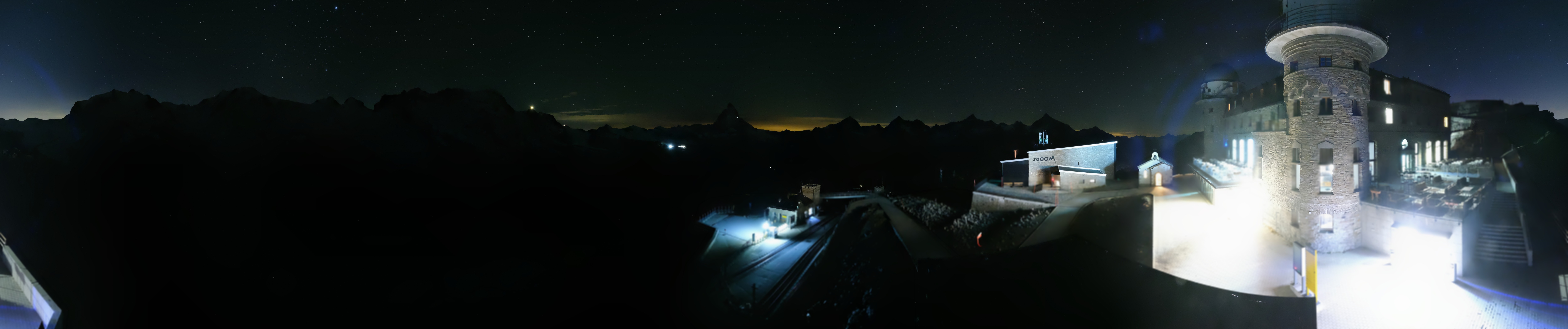 Archived image Webcam Gornergrat Kulm Zermatt