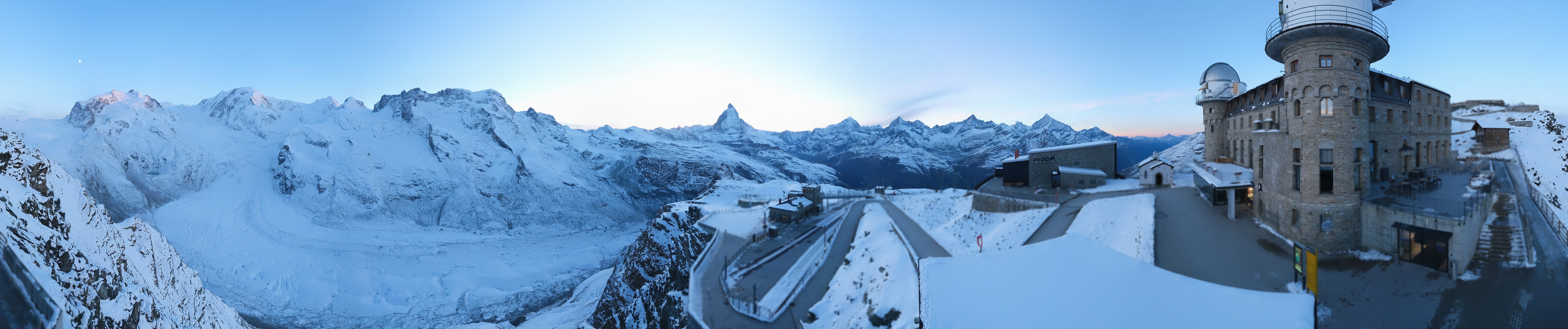 Archiv Foto Webcam Gornergrat Kulm Zermatt