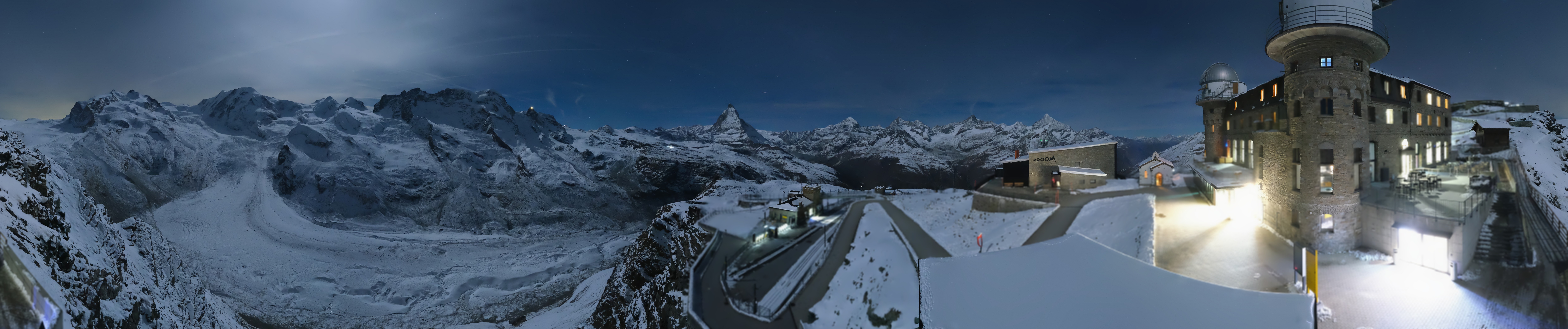 Archiv Foto Webcam Gornergrat Kulm Zermatt