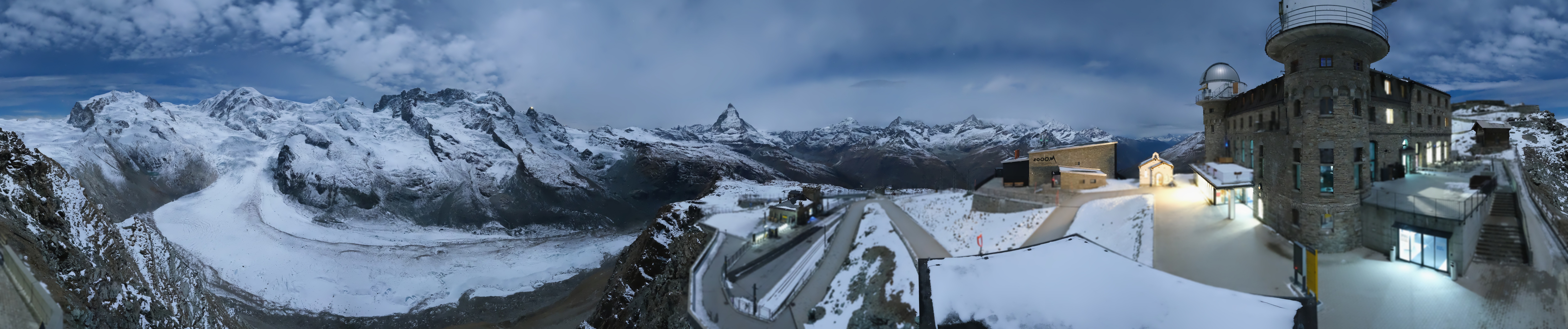 Archiv Foto Webcam Gornergrat Kulm Zermatt