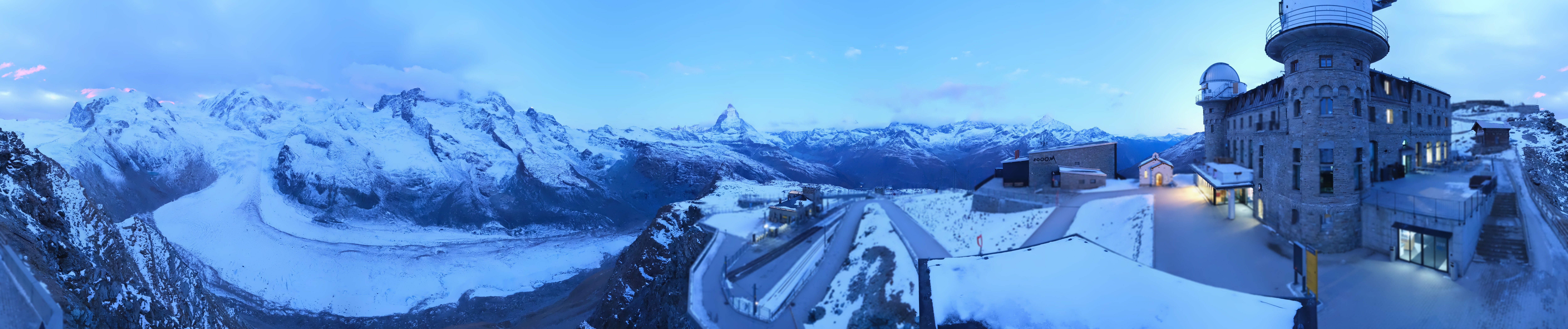 Archiv Foto Webcam Gornergrat Kulm Zermatt