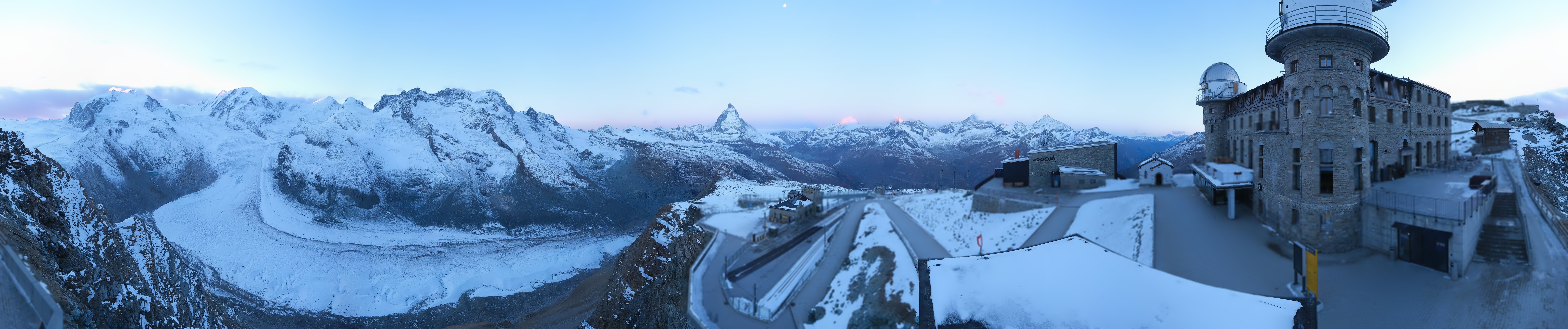 Archiv Foto Webcam Gornergrat Kulm Zermatt