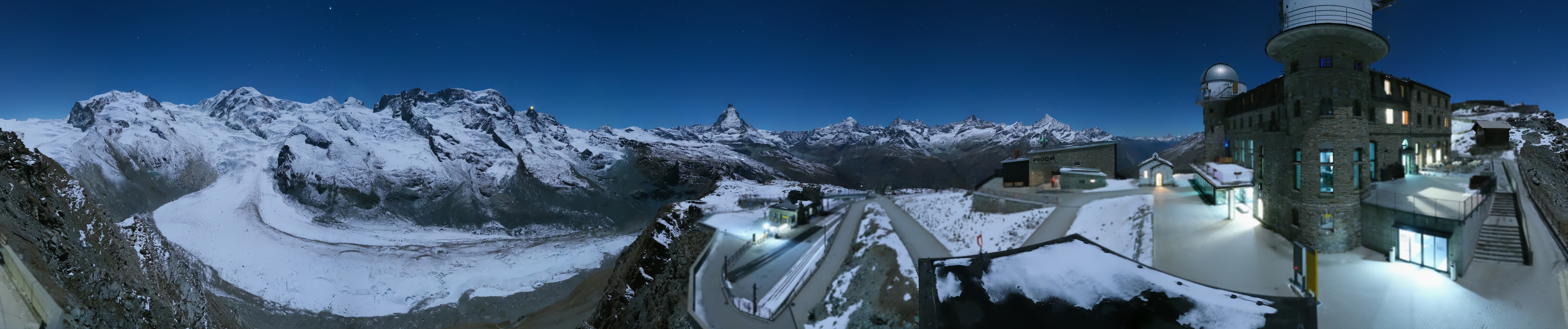 Archiv Foto Webcam Gornergrat Kulm Zermatt