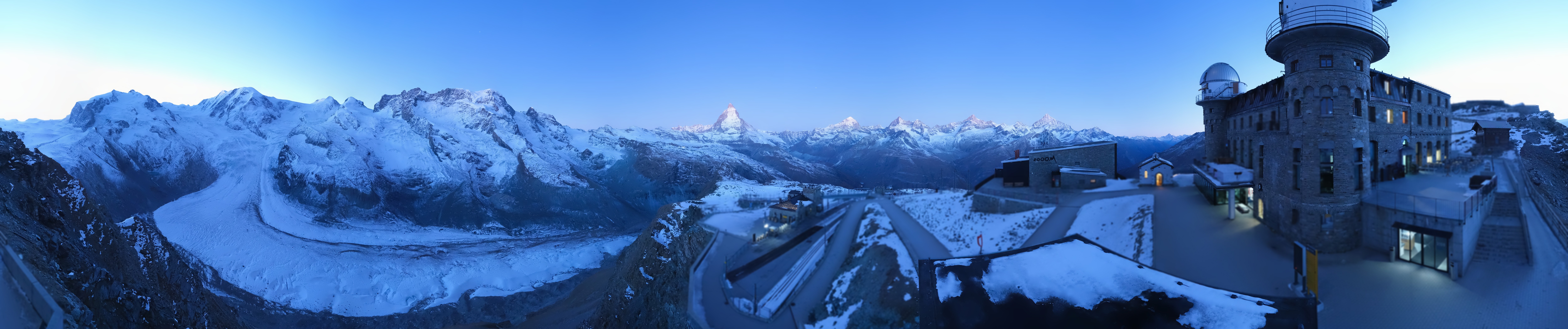 Archiv Foto Webcam Gornergrat Kulm Zermatt