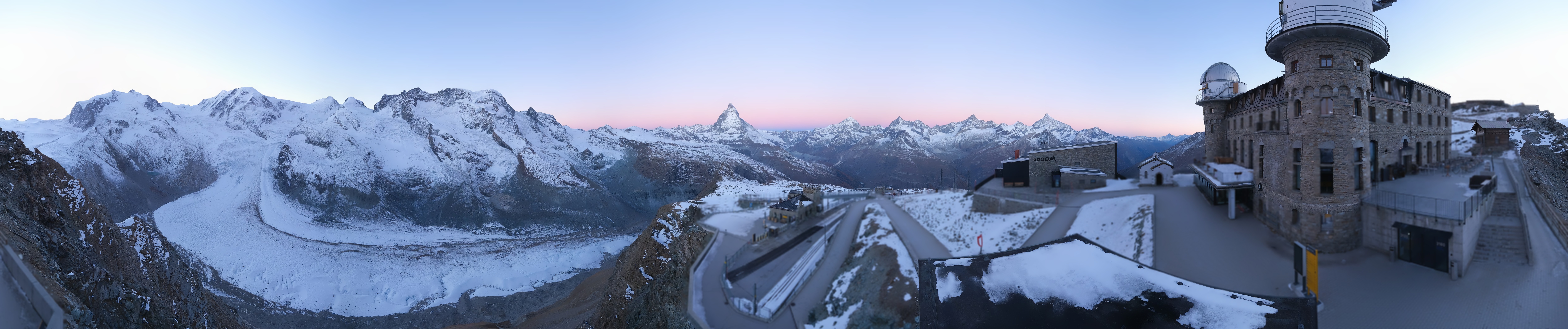 Archiv Foto Webcam Gornergrat Kulm Zermatt
