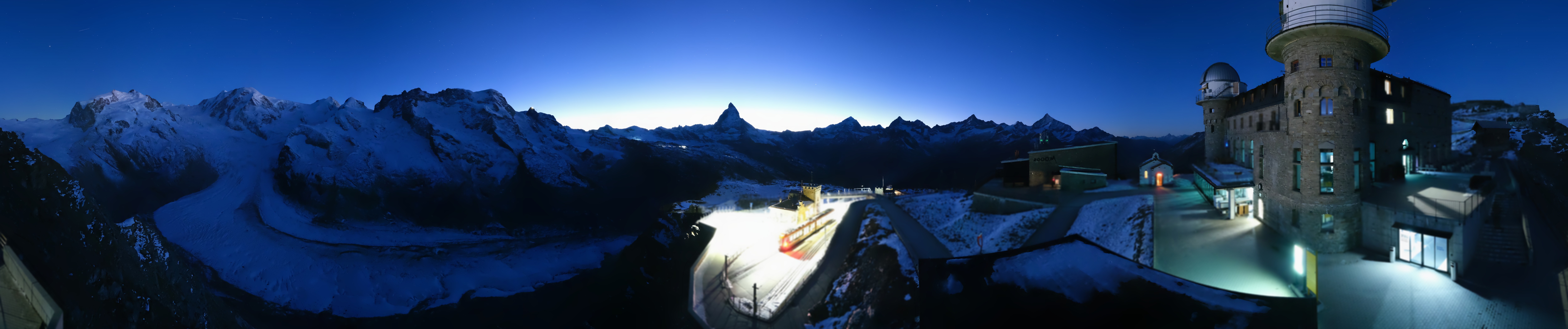 Archiv Foto Webcam Gornergrat Kulm Zermatt