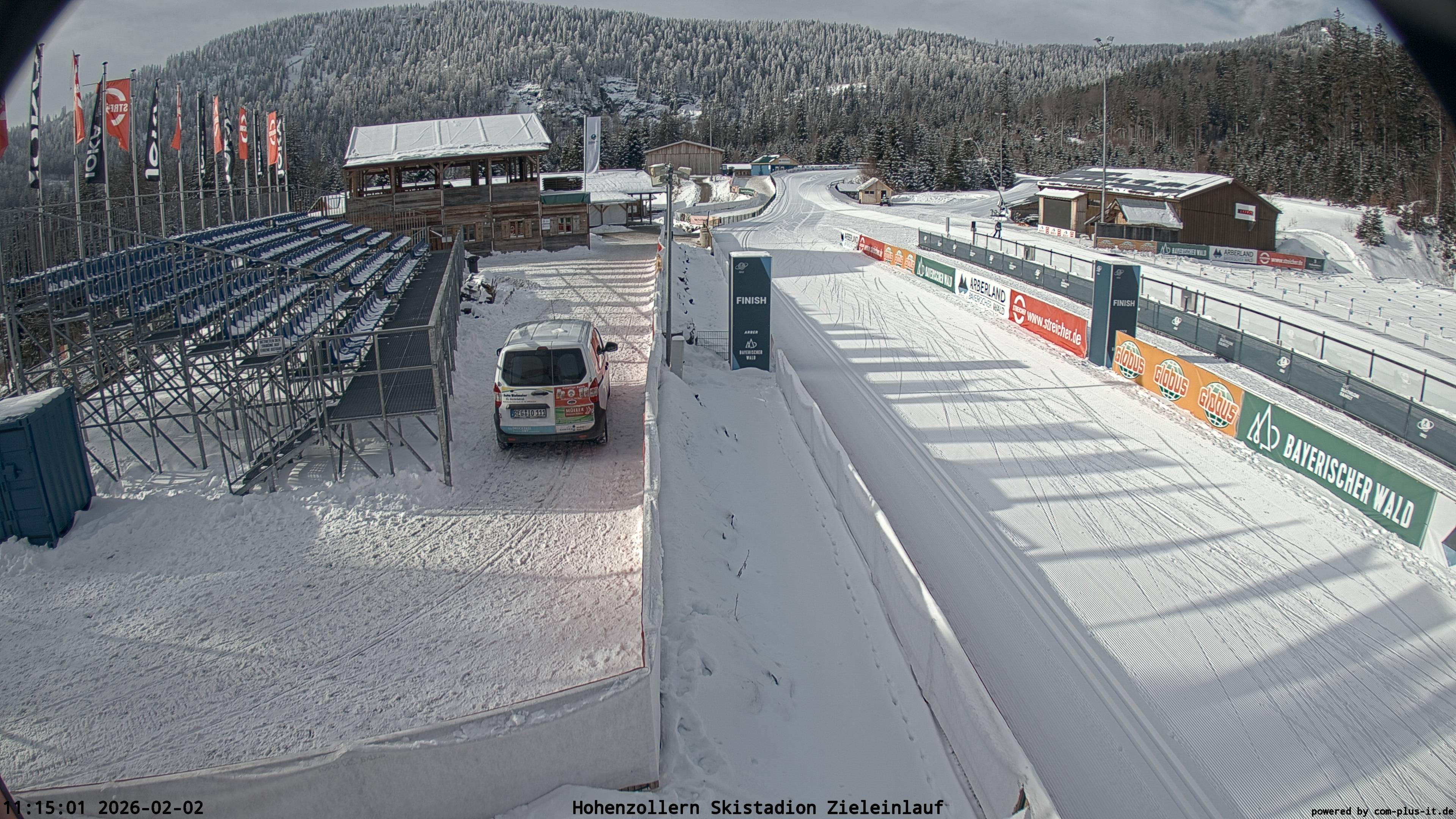 Archived image Webcam Arber Biathlon Stadium