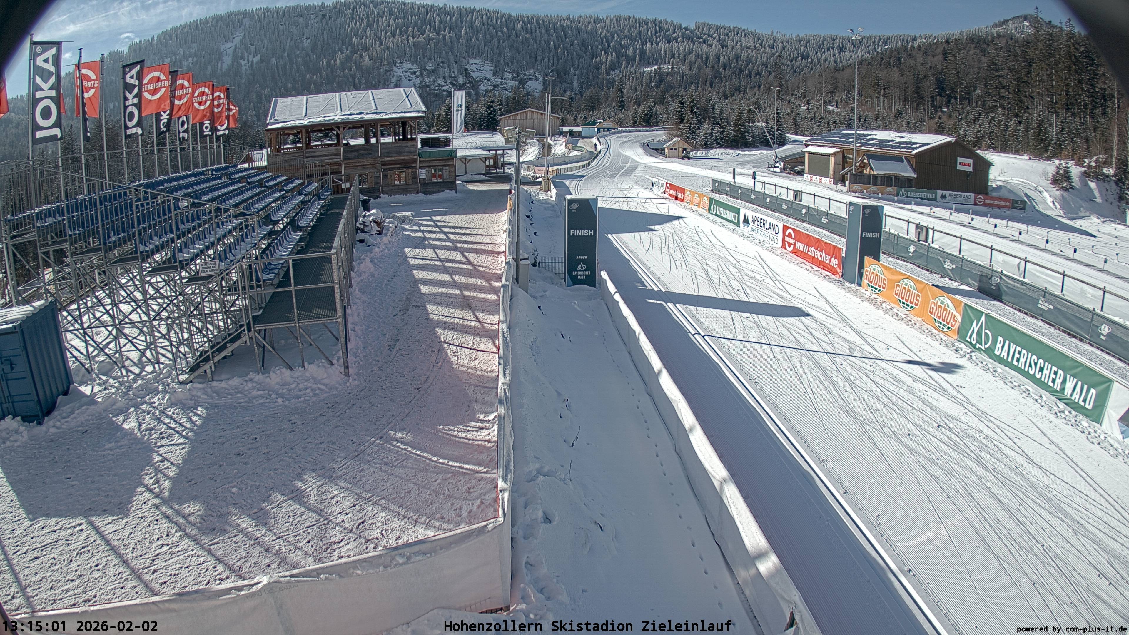 Archived image Webcam Arber Biathlon Stadium
