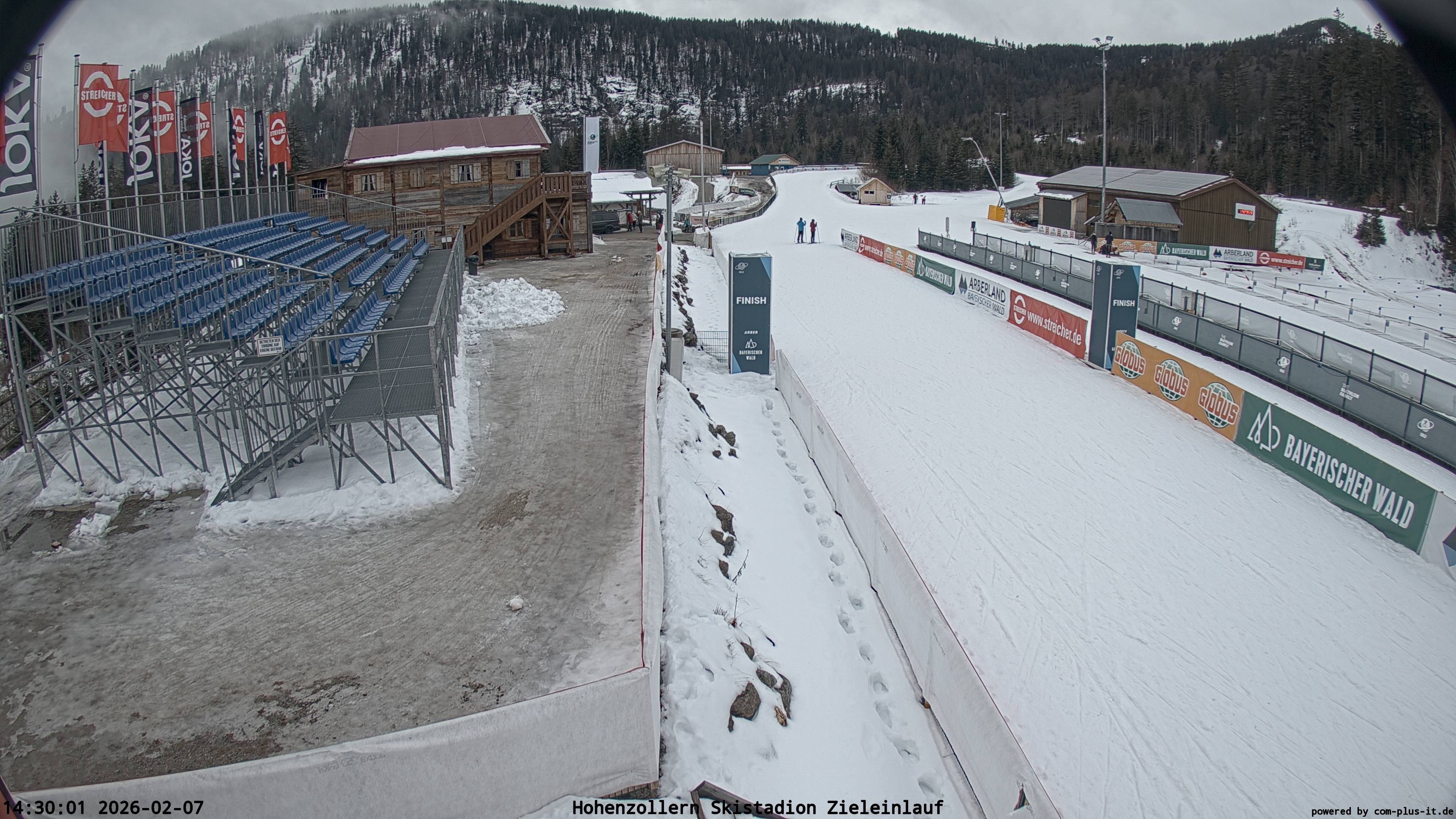 Archived image Webcam Arber Biathlon Stadium
