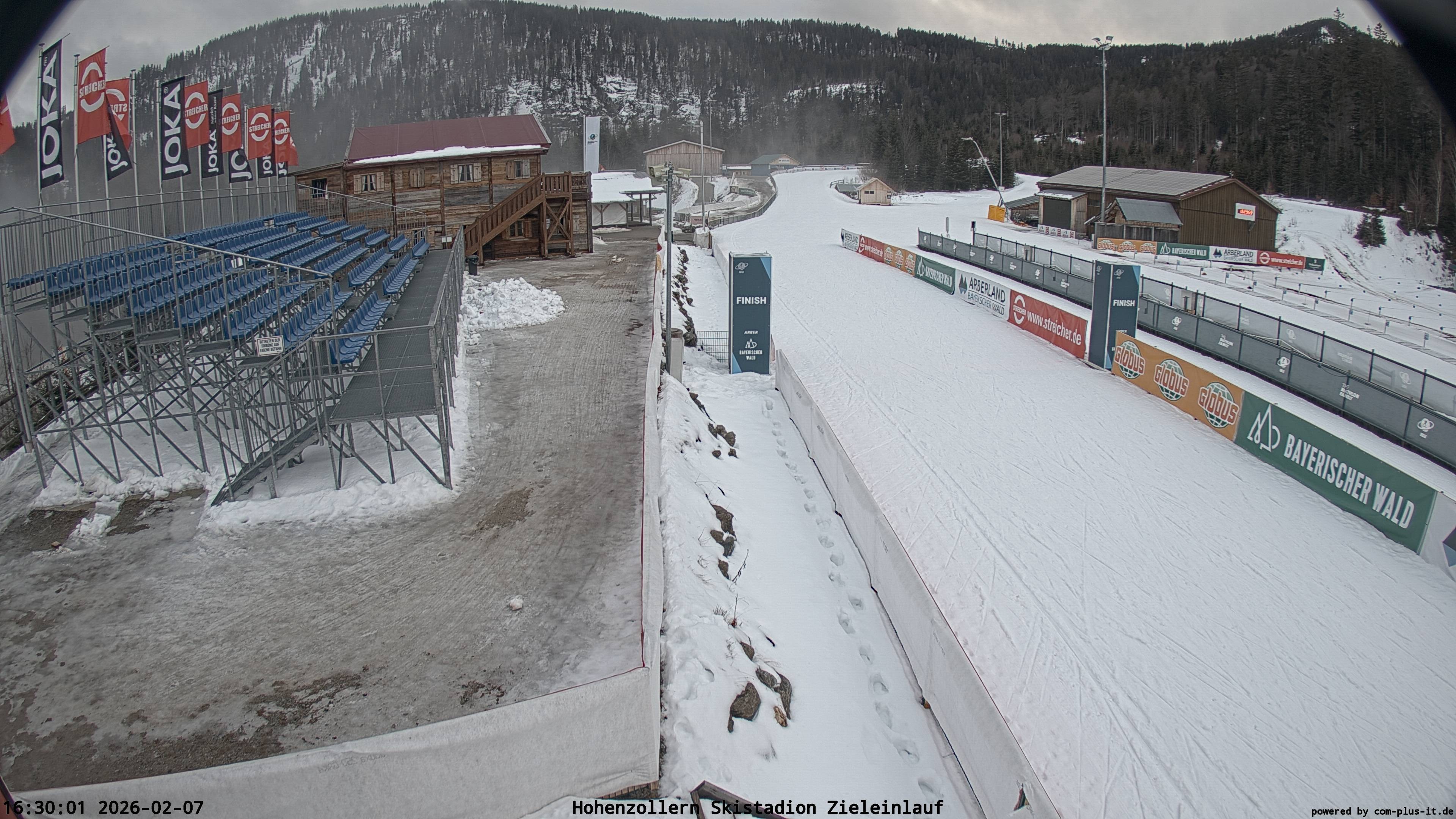 Archived image Webcam Arber Biathlon Stadium