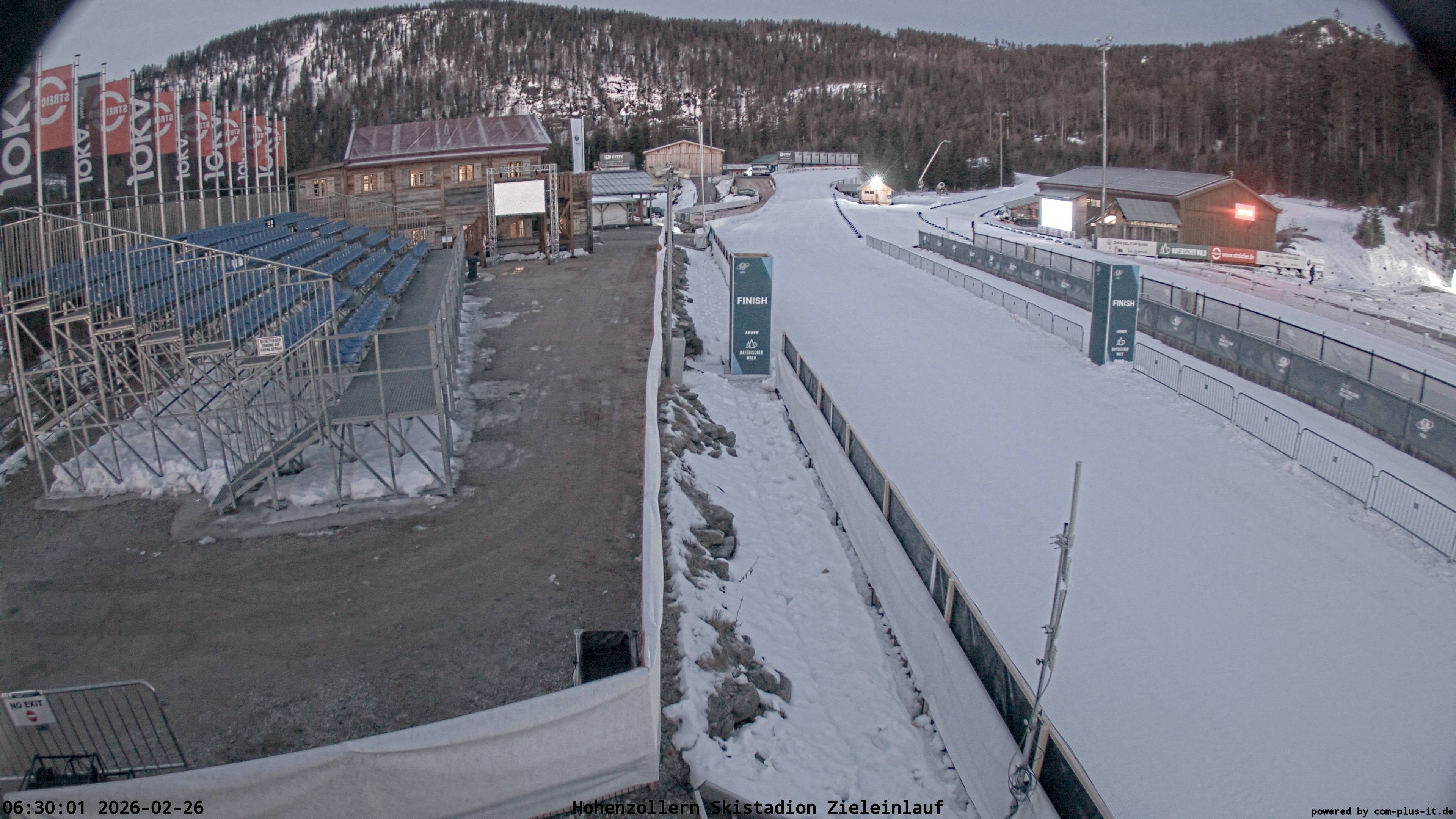 Archived image Webcam Arber Biathlon Stadium