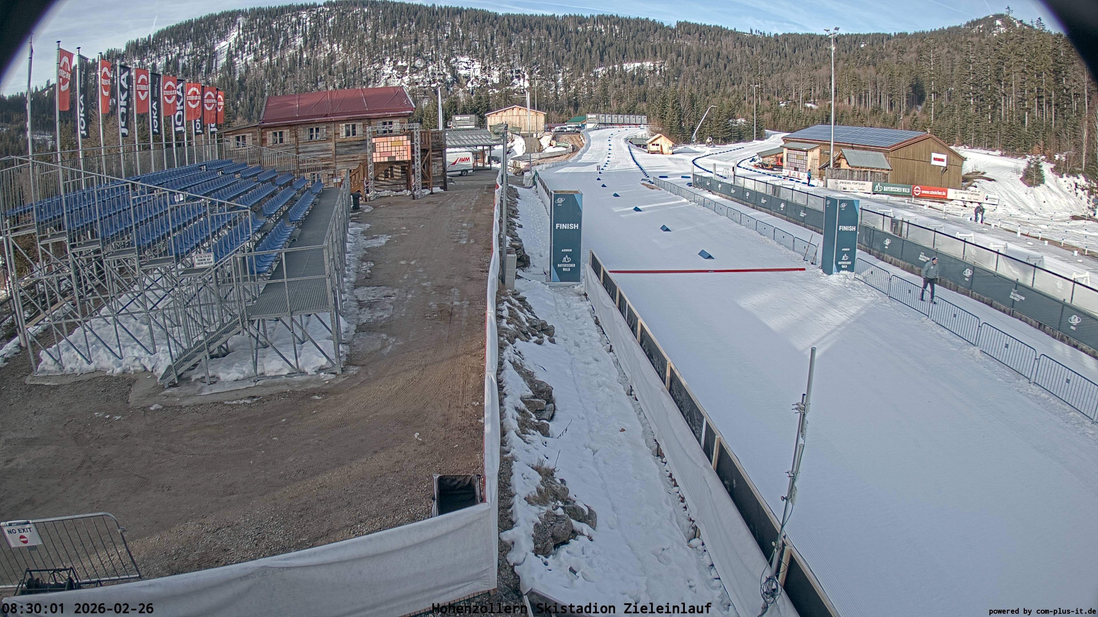 Archived image Webcam Arber Biathlon Stadium