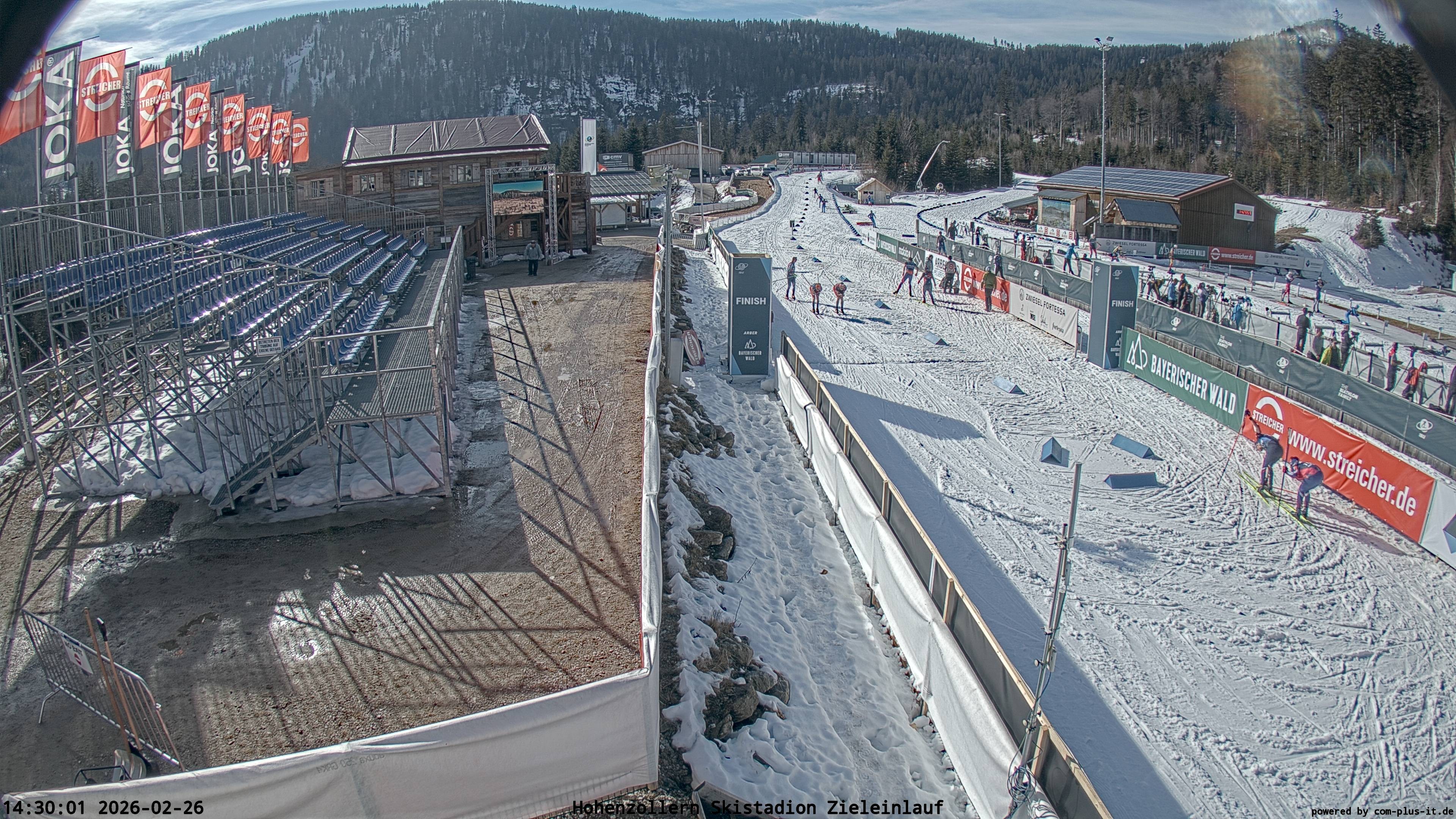 Archived image Webcam Arber Biathlon Stadium