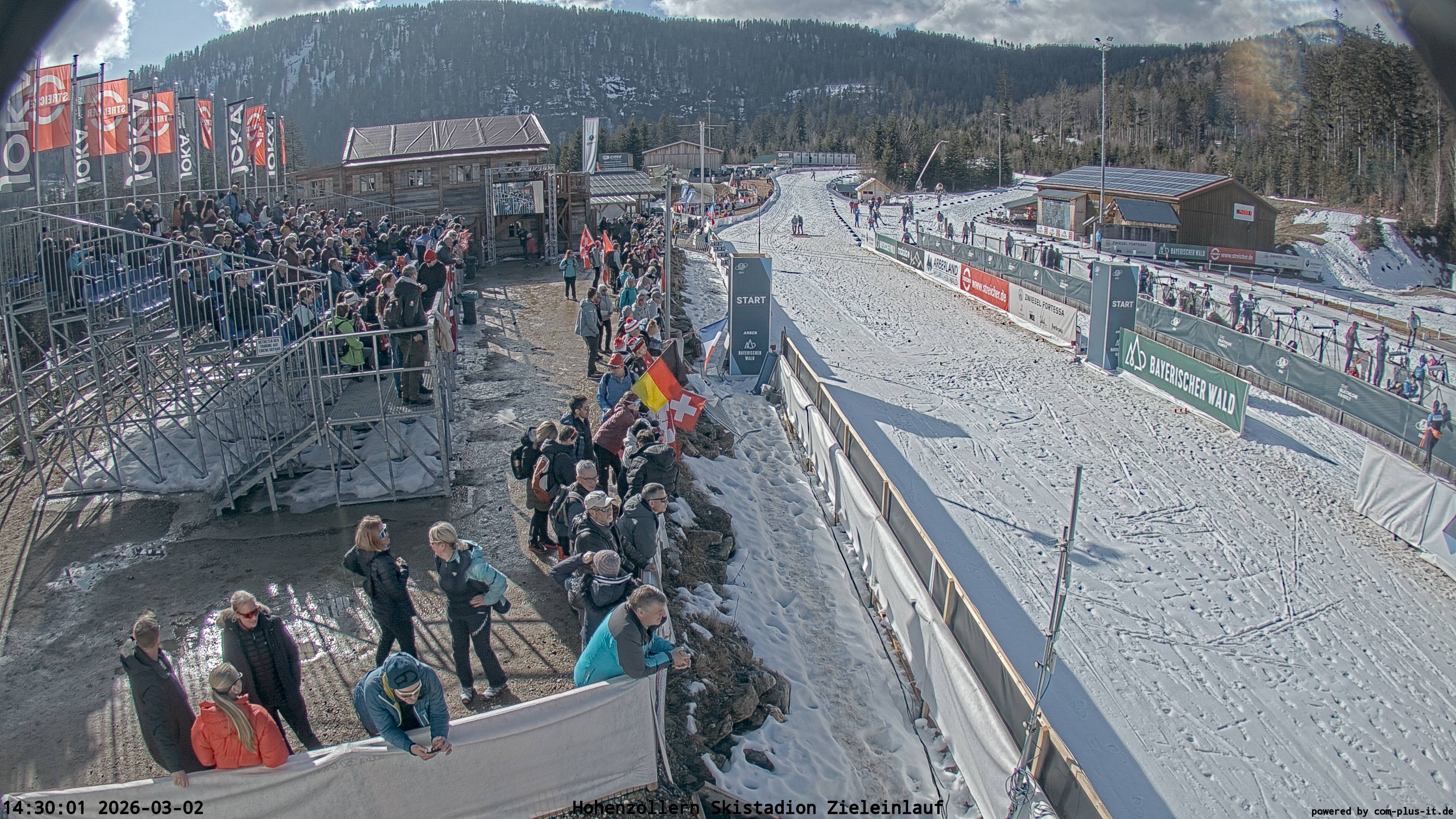 Archiv Foto Webcam Hohenzollern Biathlonstadion