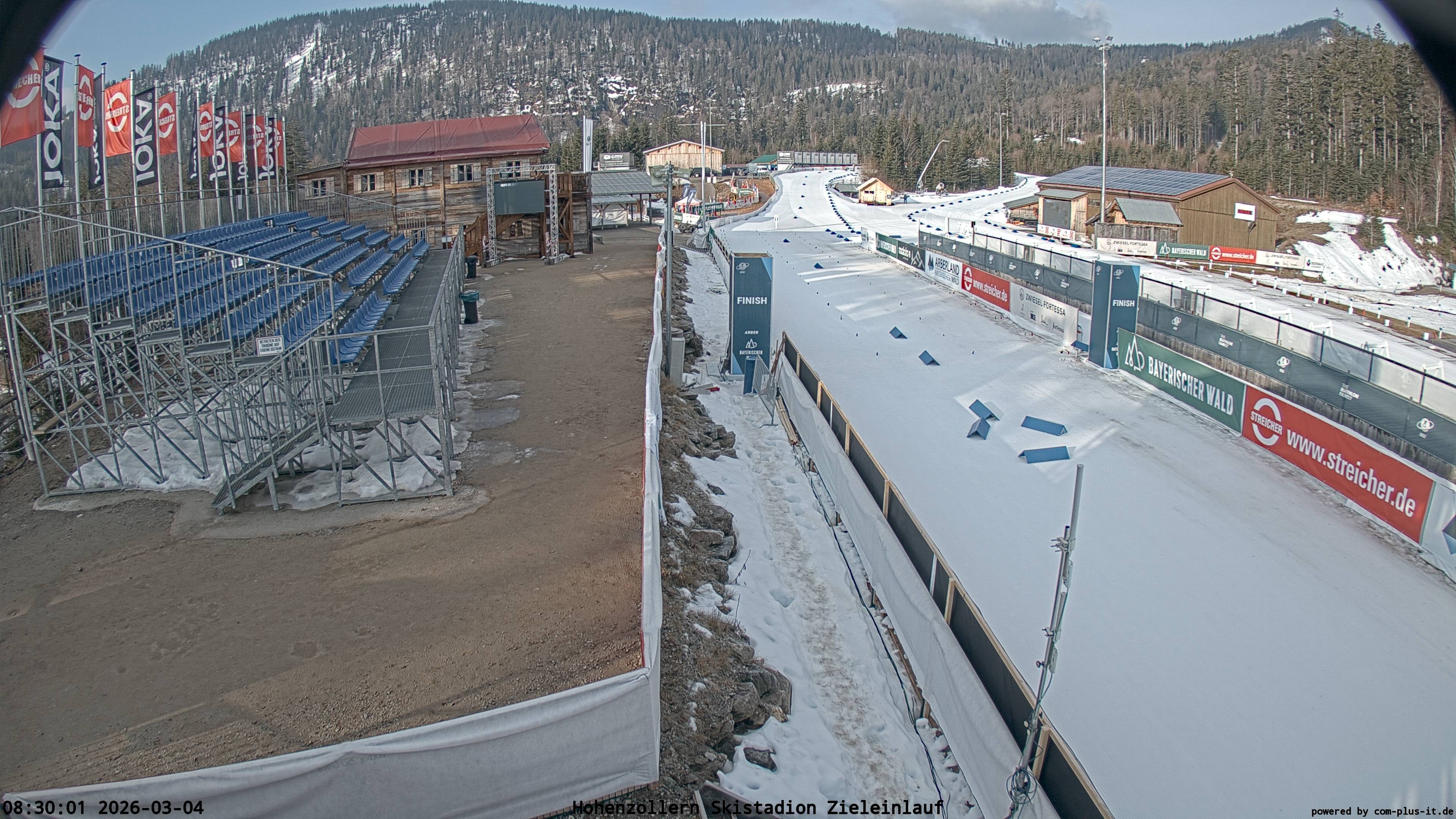 Archiv Foto Webcam Hohenzollern Biathlonstadion