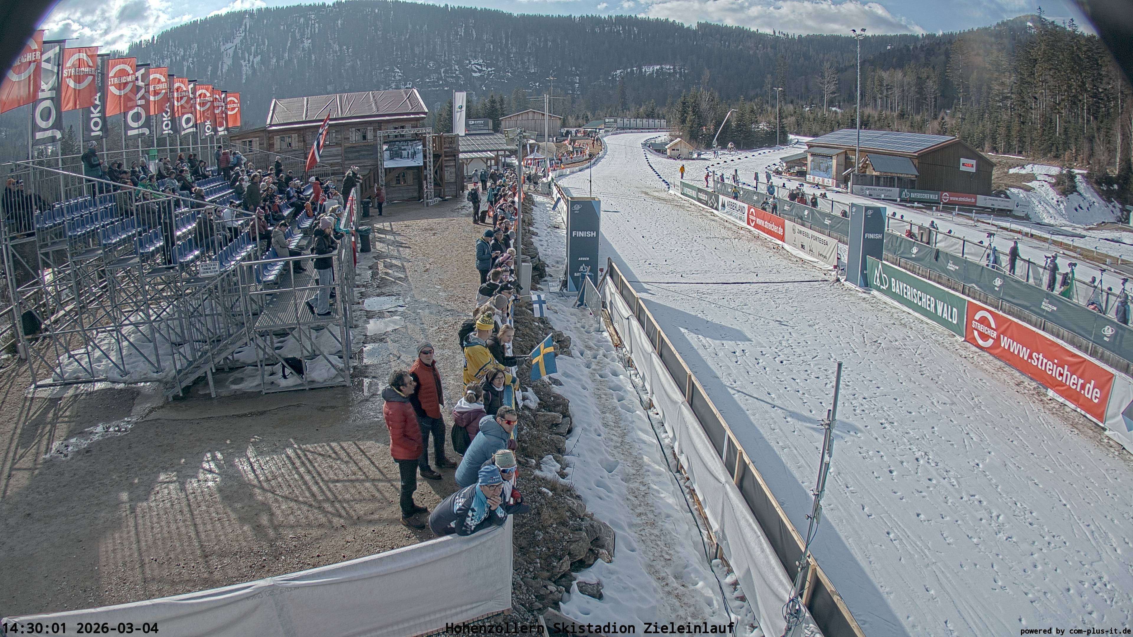Archiv Foto Webcam Hohenzollern Biathlonstadion