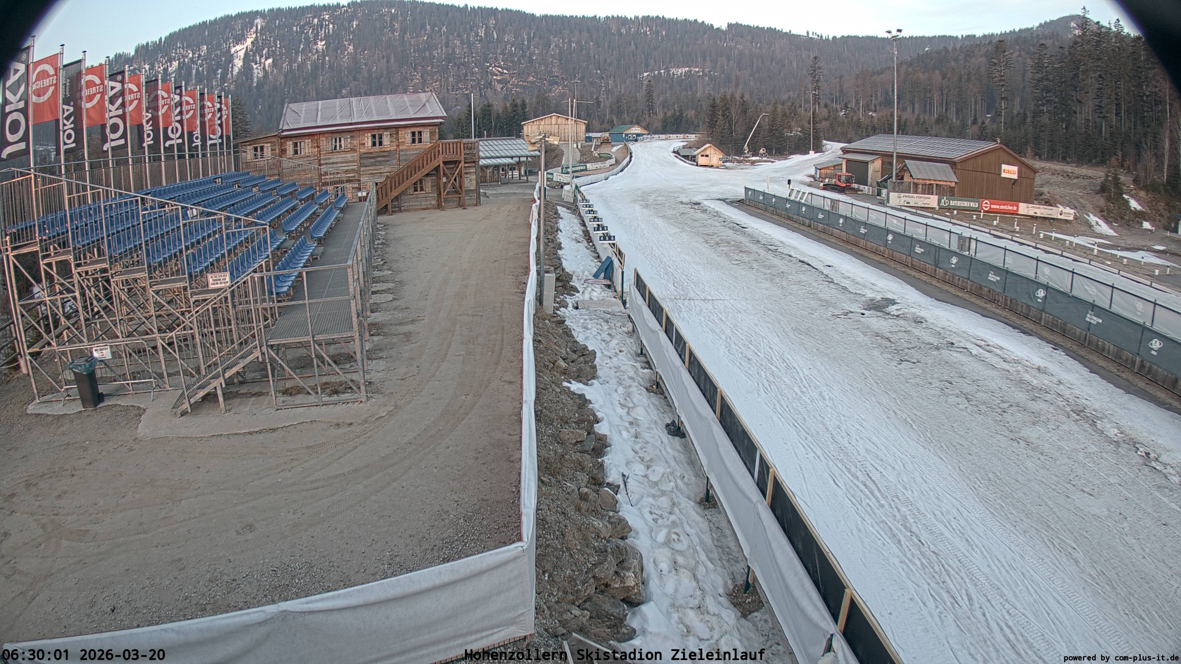 Archived image Webcam Arber Biathlon Stadium