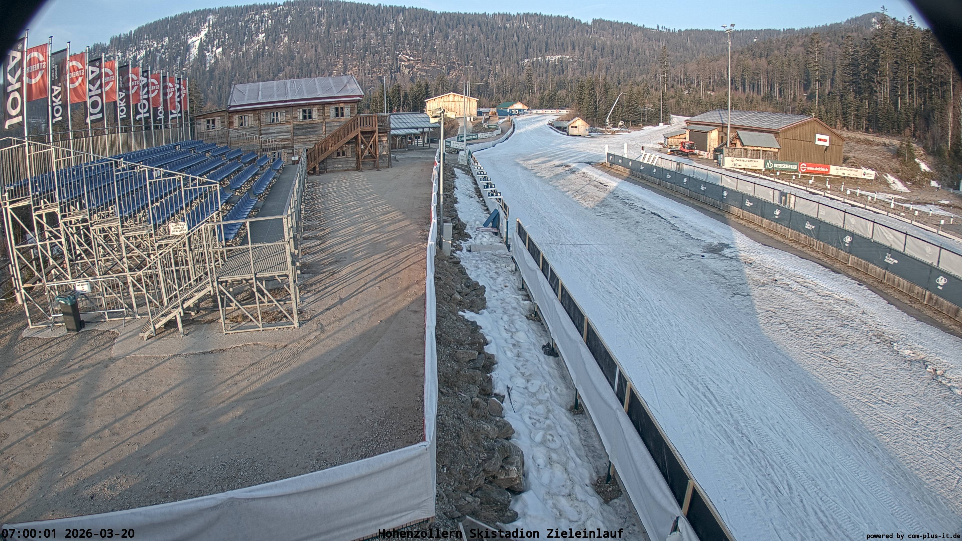 Archived image Webcam Arber Biathlon Stadium