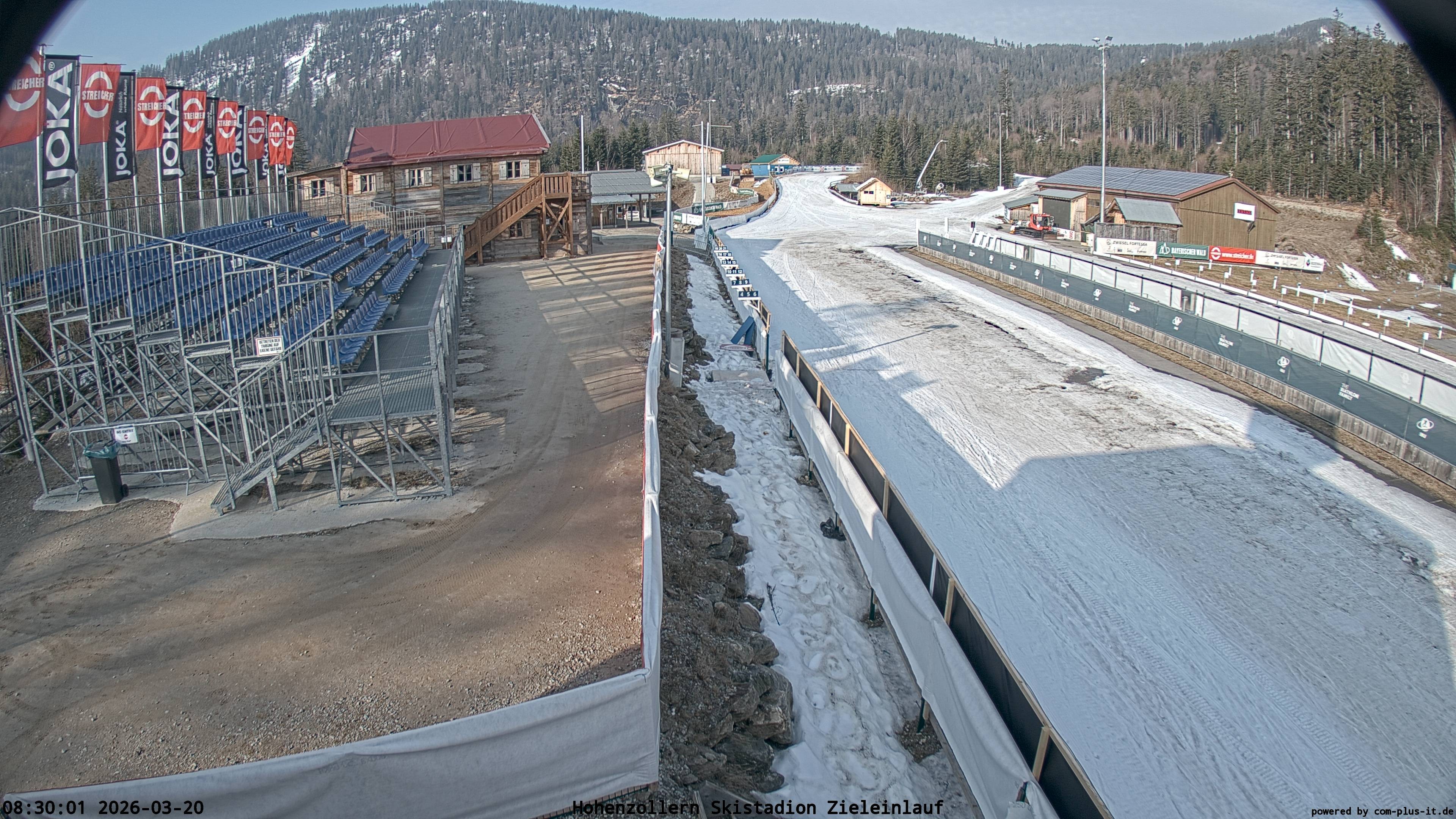 Archived image Webcam Arber Biathlon Stadium
