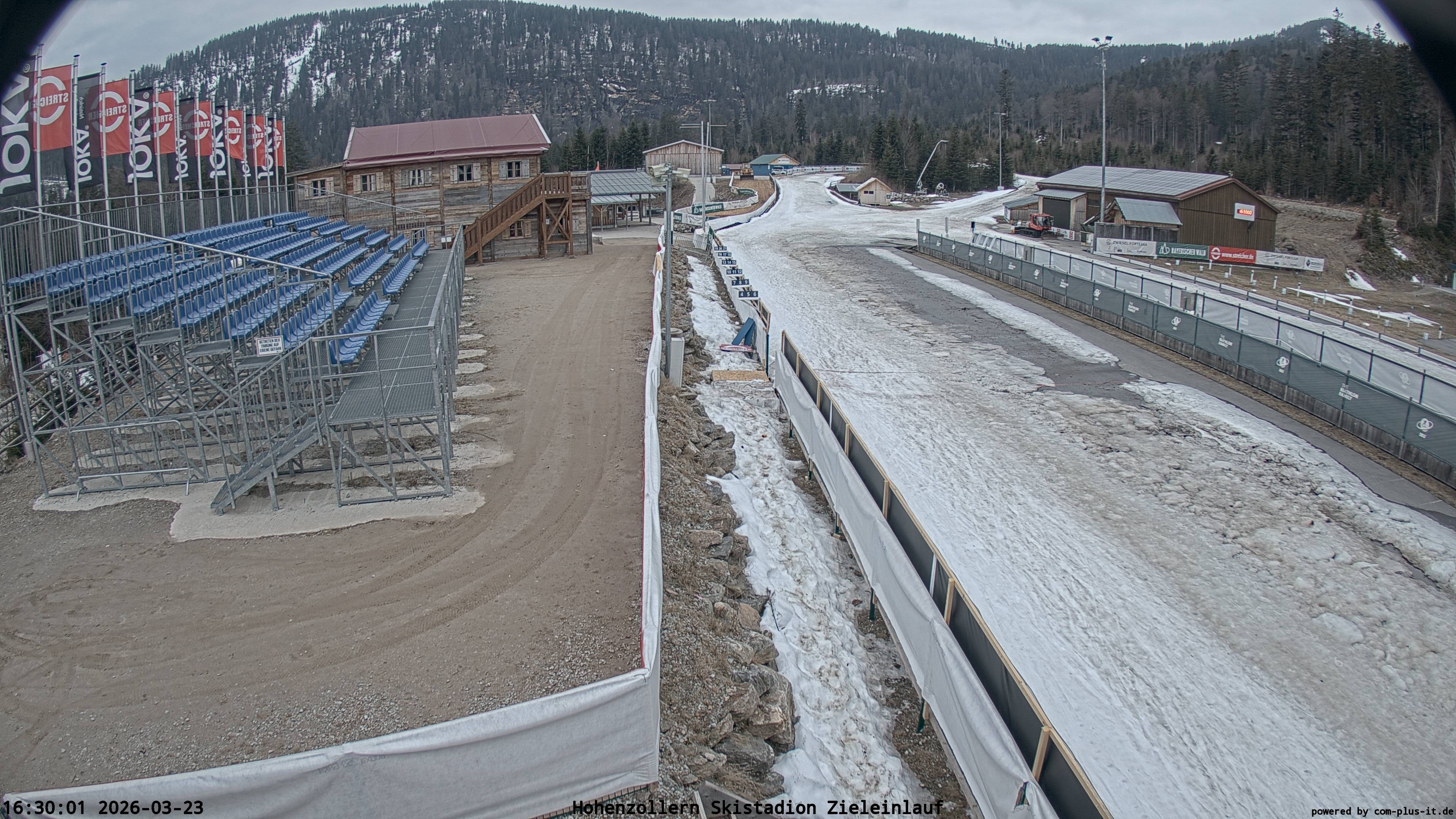 Archived image Webcam Arber Biathlon Stadium