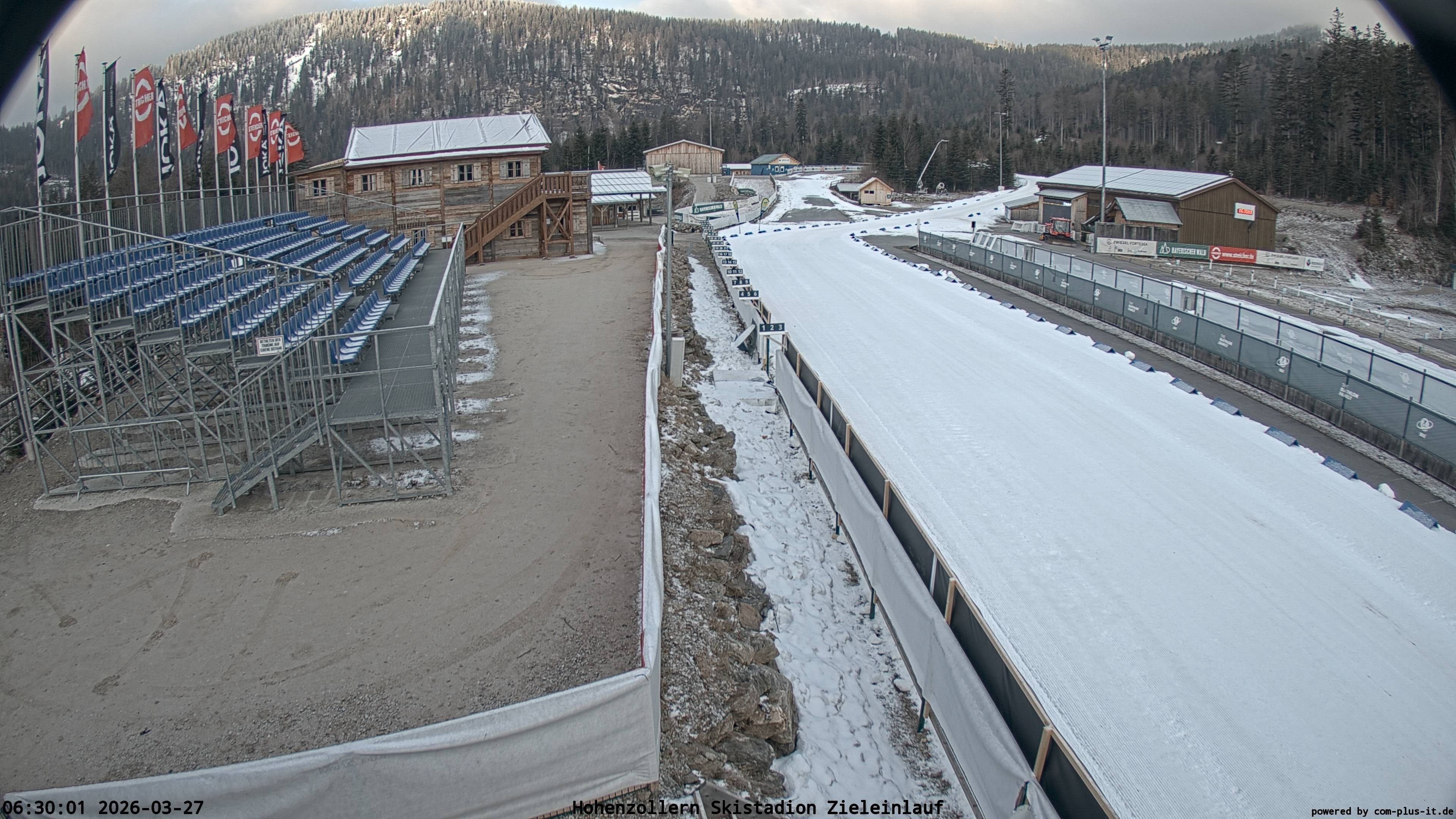 Archived image Webcam Arber Biathlon Stadium