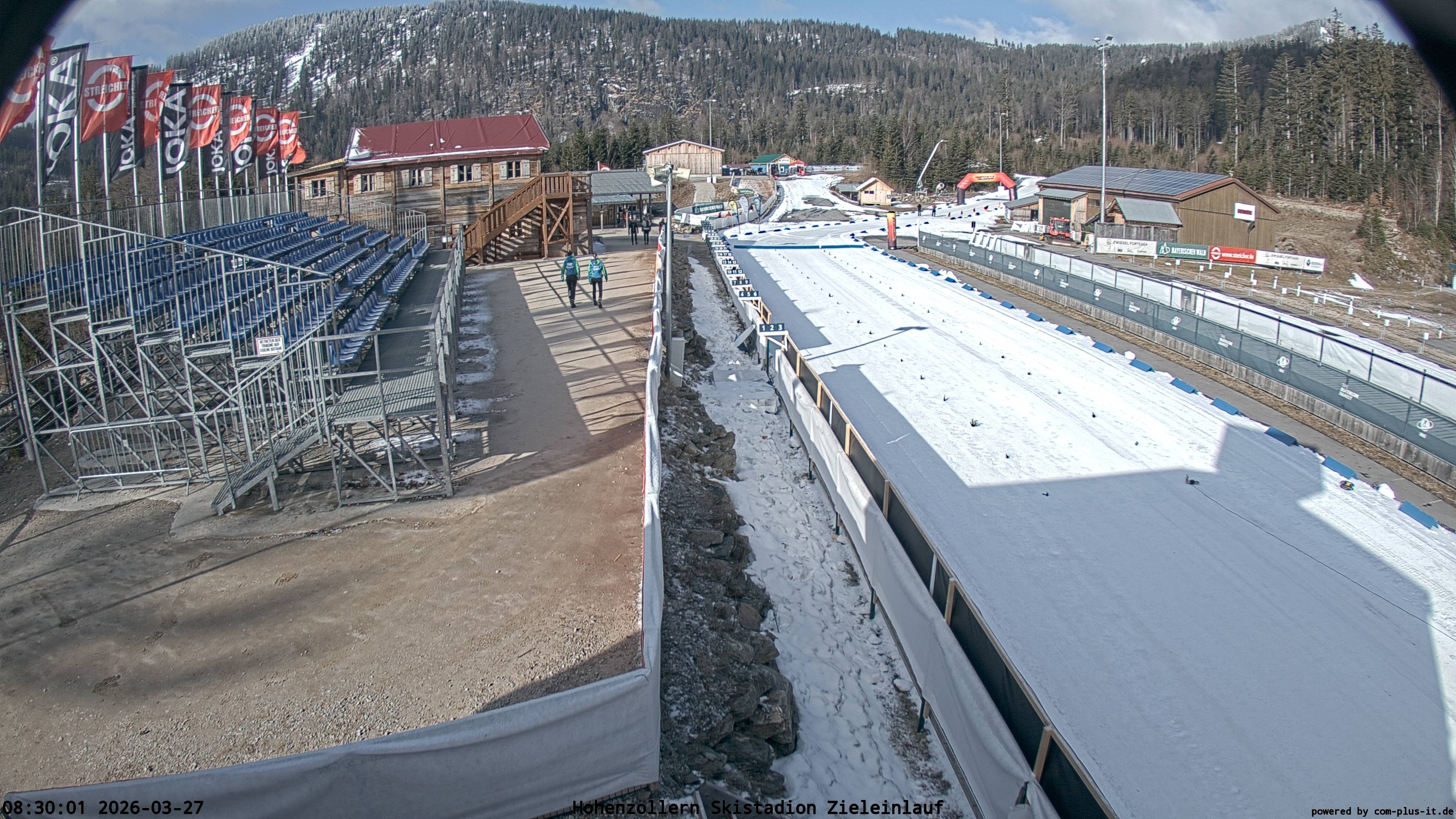 Archived image Webcam Arber Biathlon Stadium