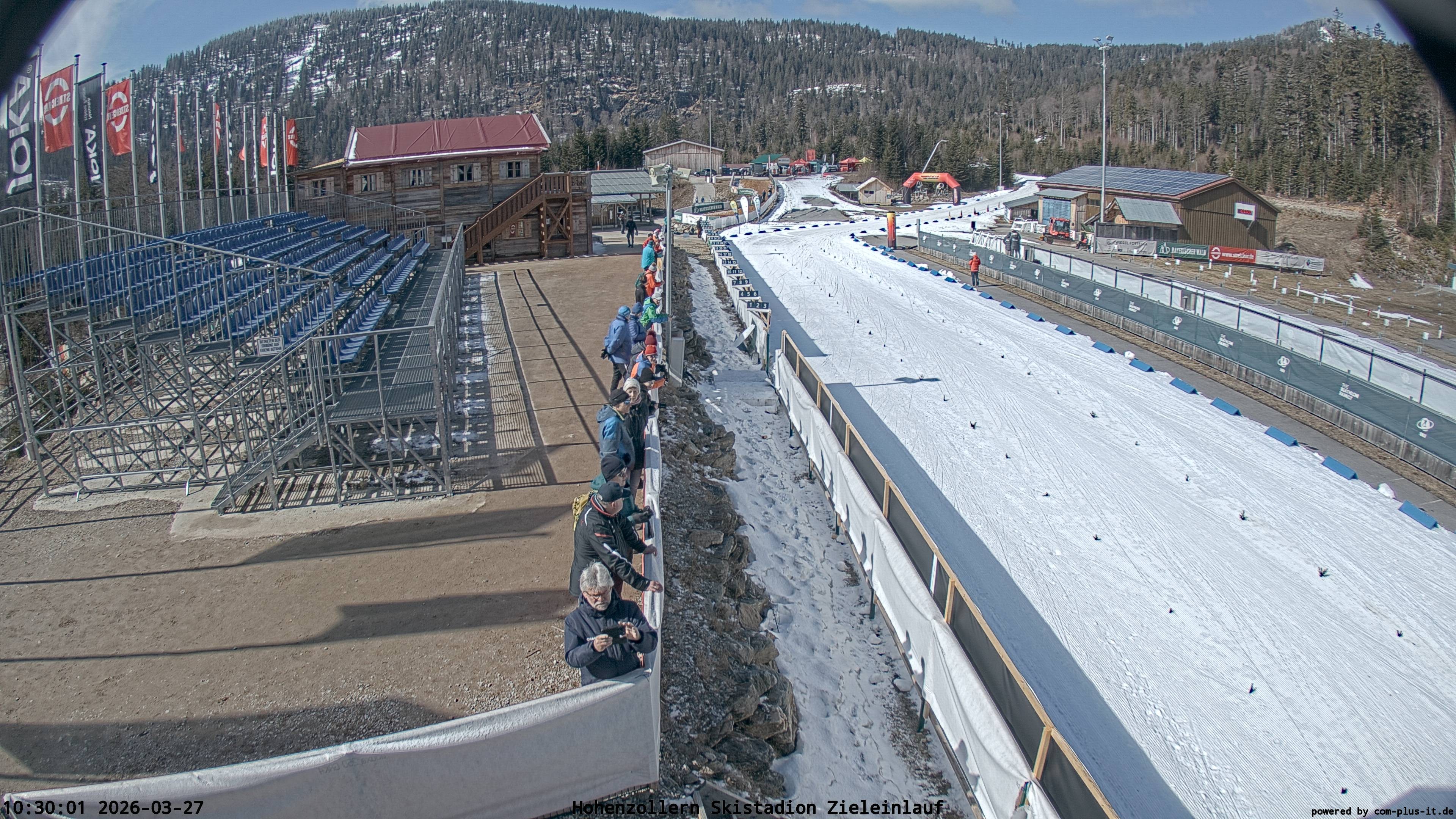Archived image Webcam Arber Biathlon Stadium