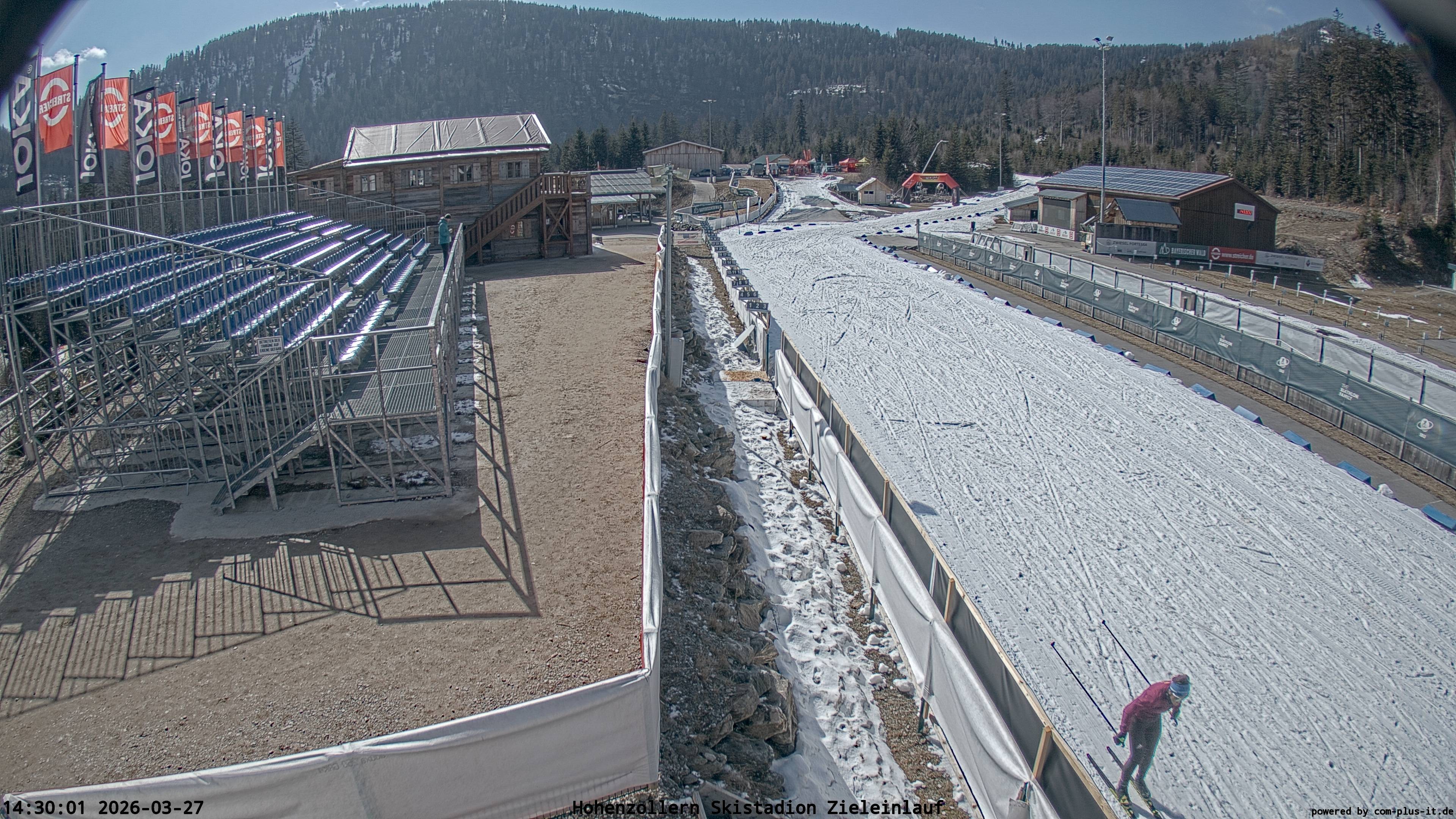 Archived image Webcam Arber Biathlon Stadium