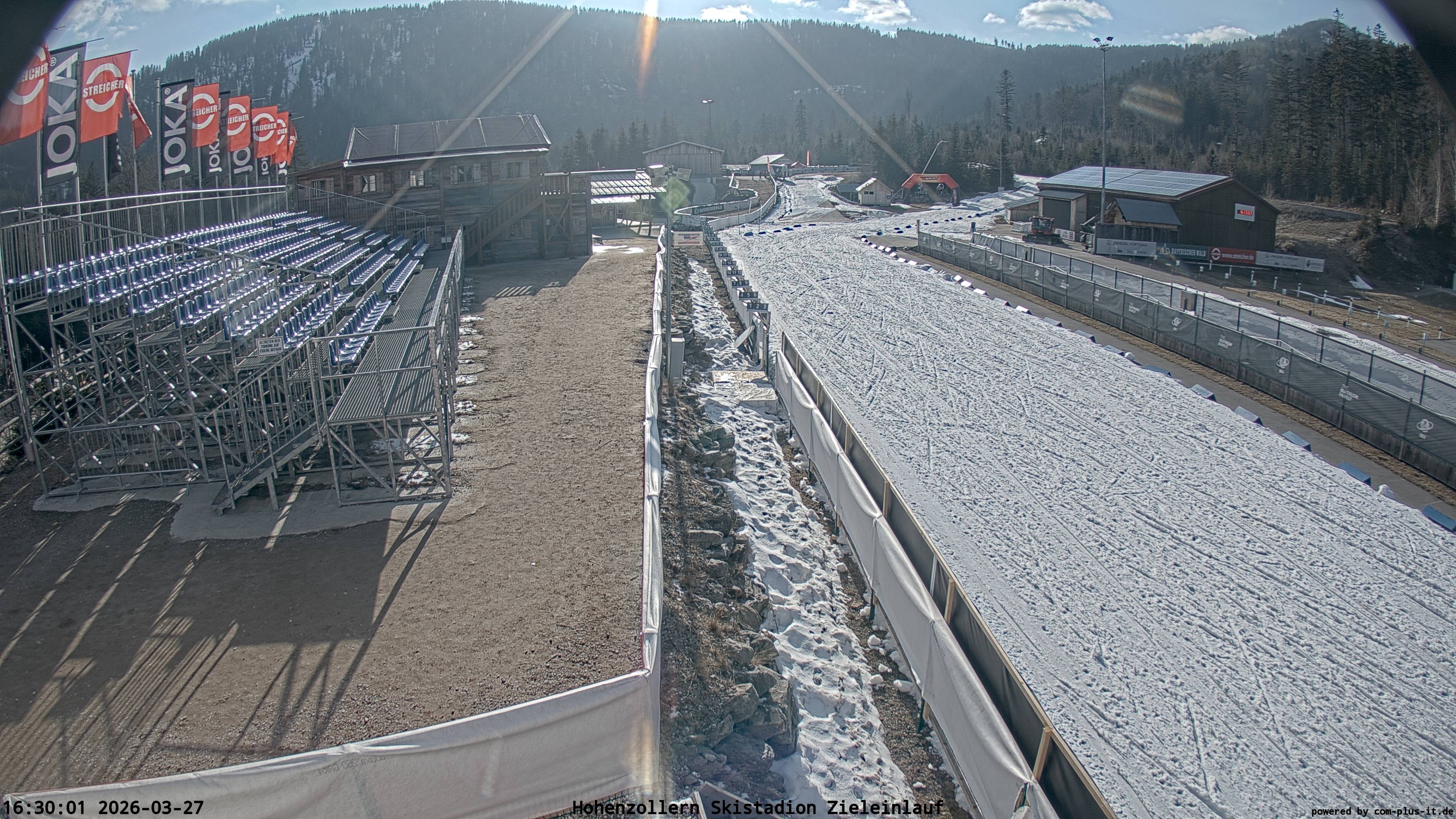 Archived image Webcam Arber Biathlon Stadium