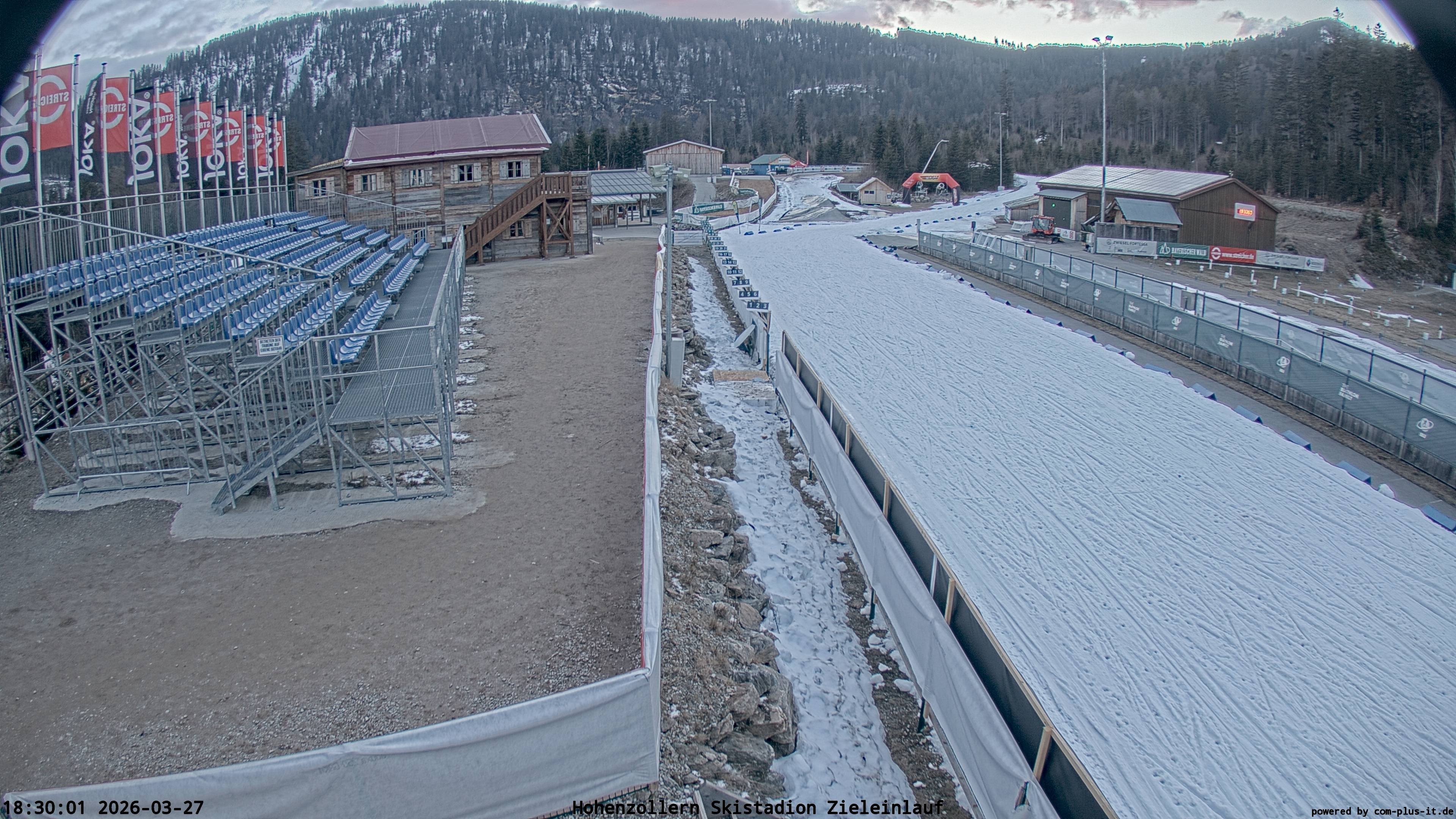 Archived image Webcam Arber Biathlon Stadium