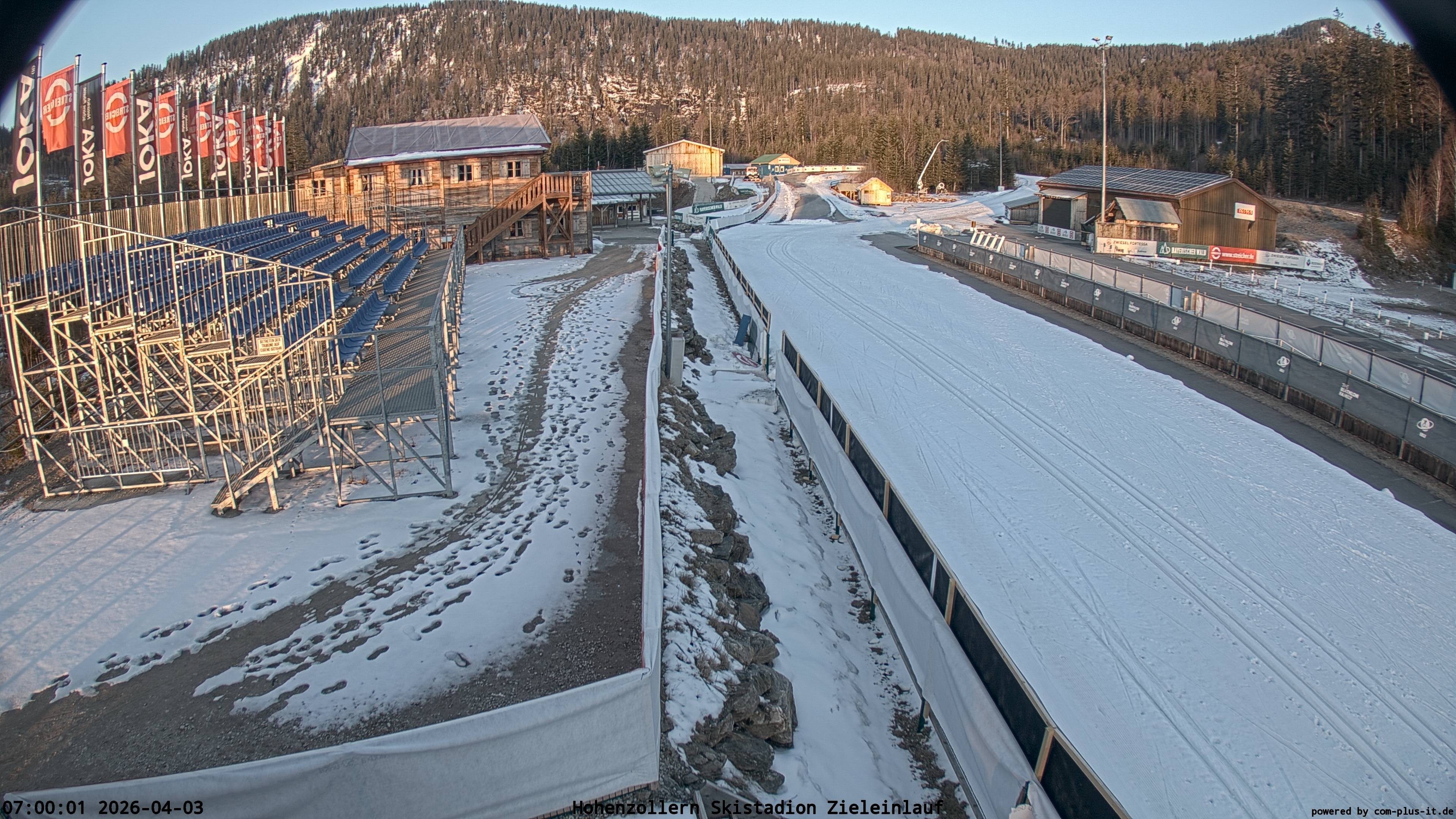 Archived image Webcam Arber Biathlon Stadium