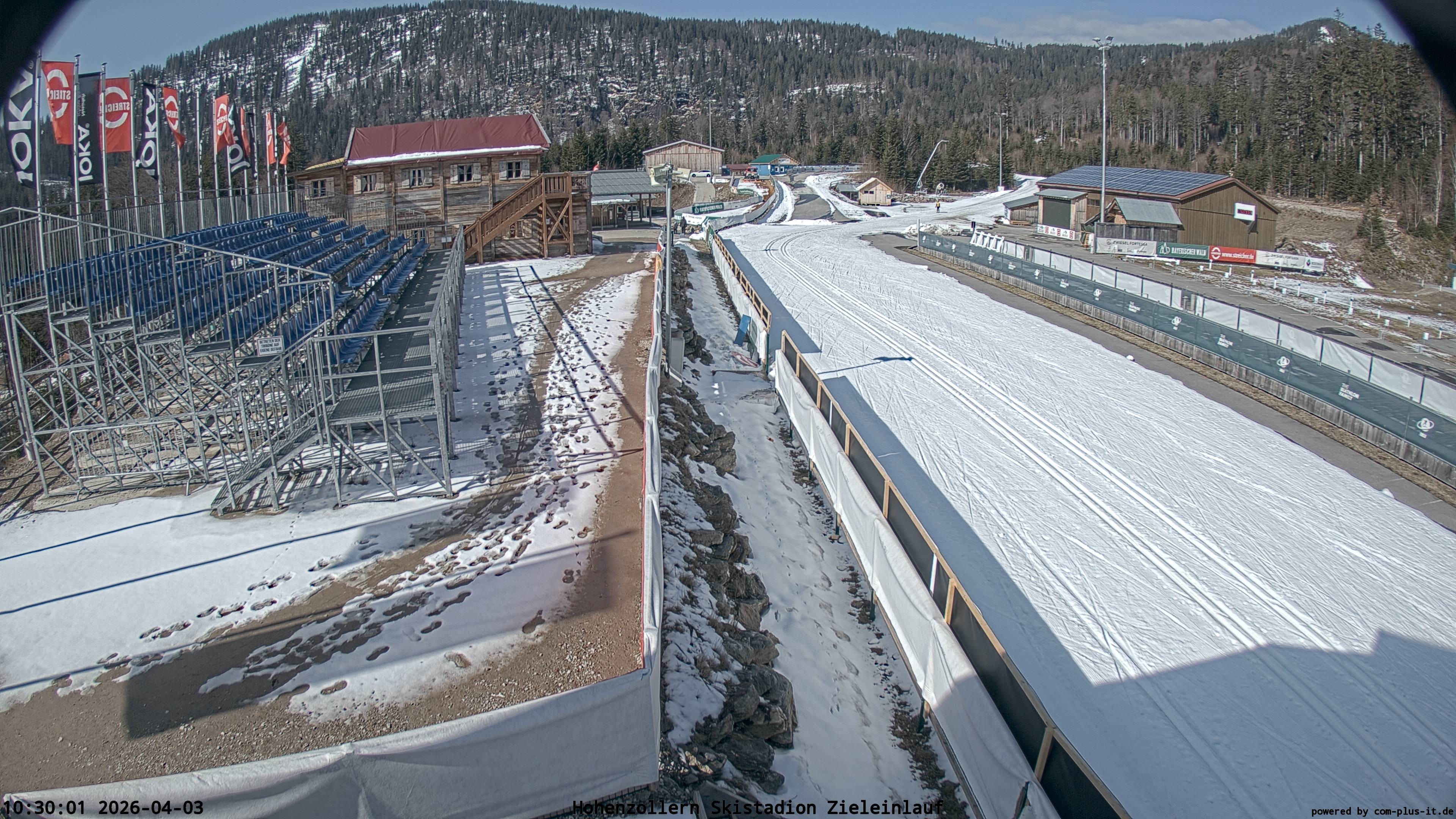 Archived image Webcam Arber Biathlon Stadium