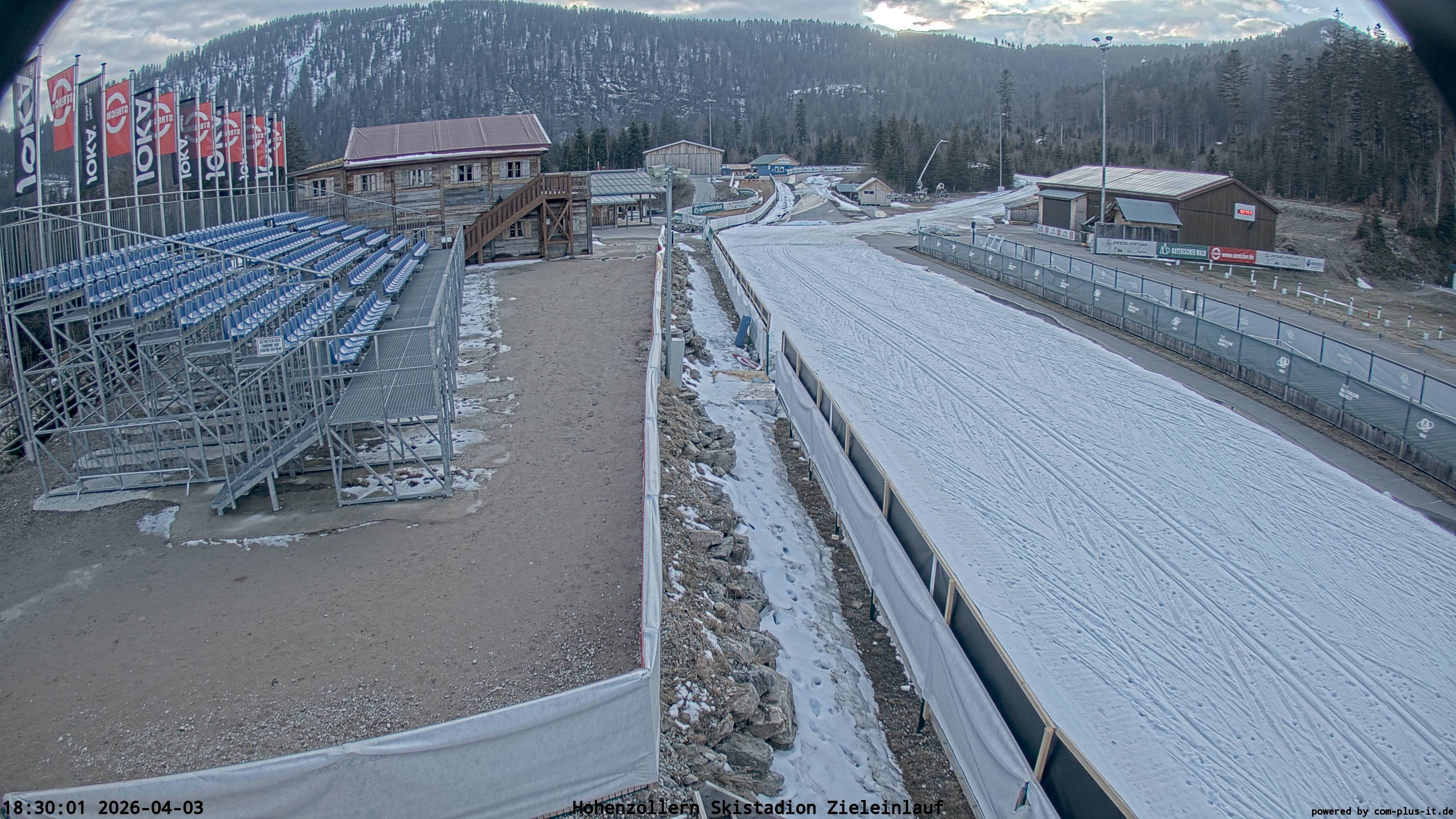 Archived image Webcam Arber Biathlon Stadium