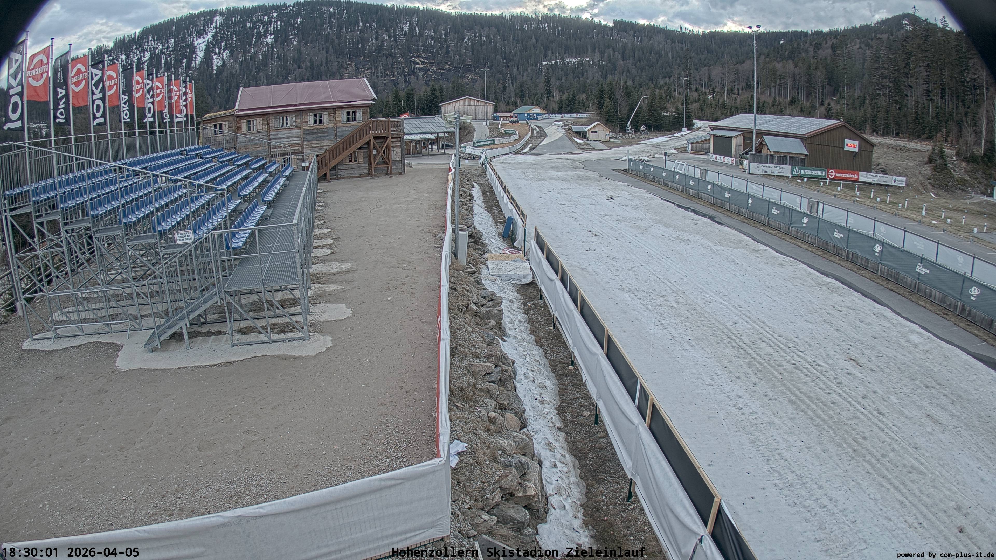 Archived image Webcam Arber Biathlon Stadium