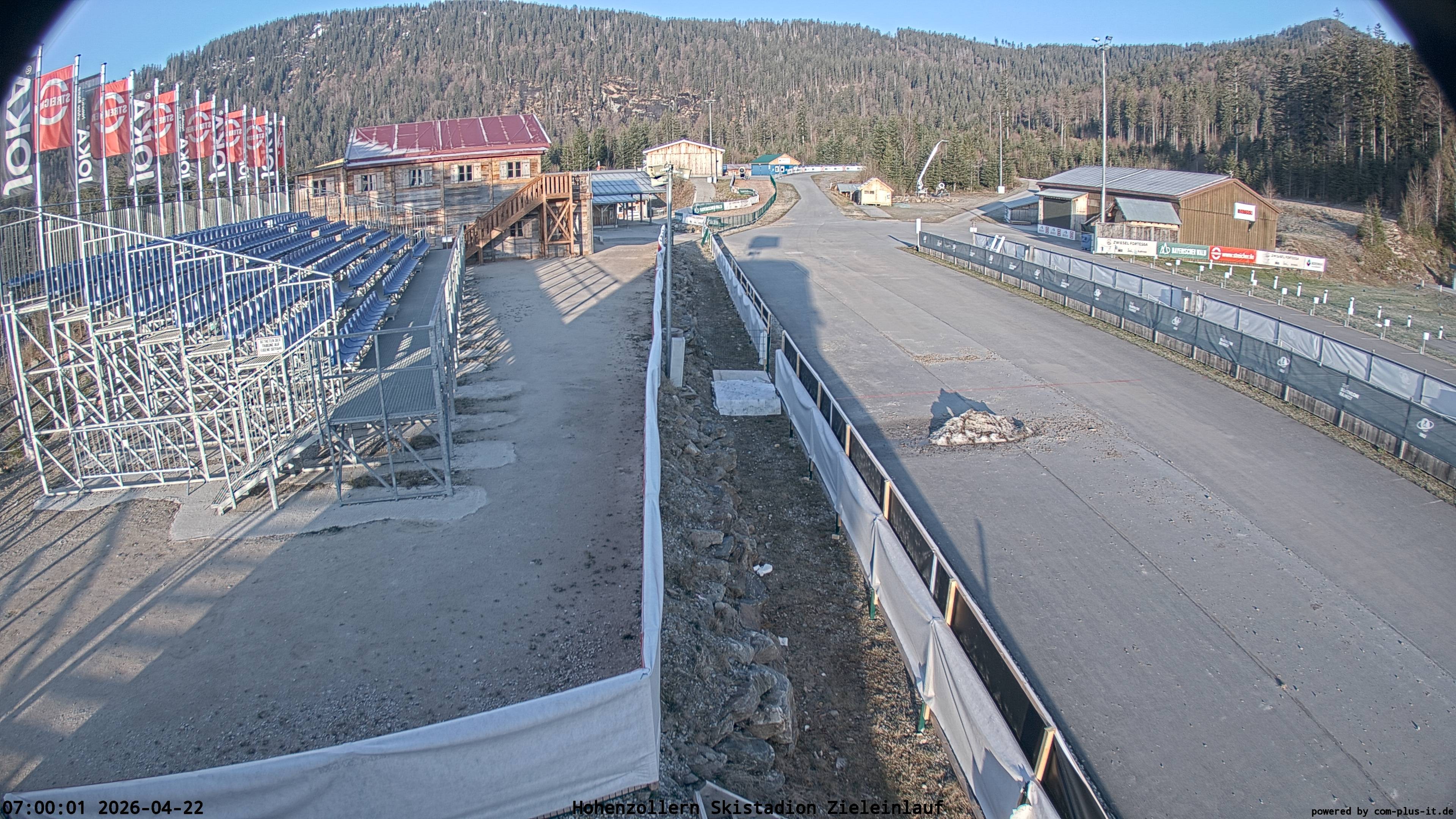 Archived image Webcam Arber Biathlon Stadium