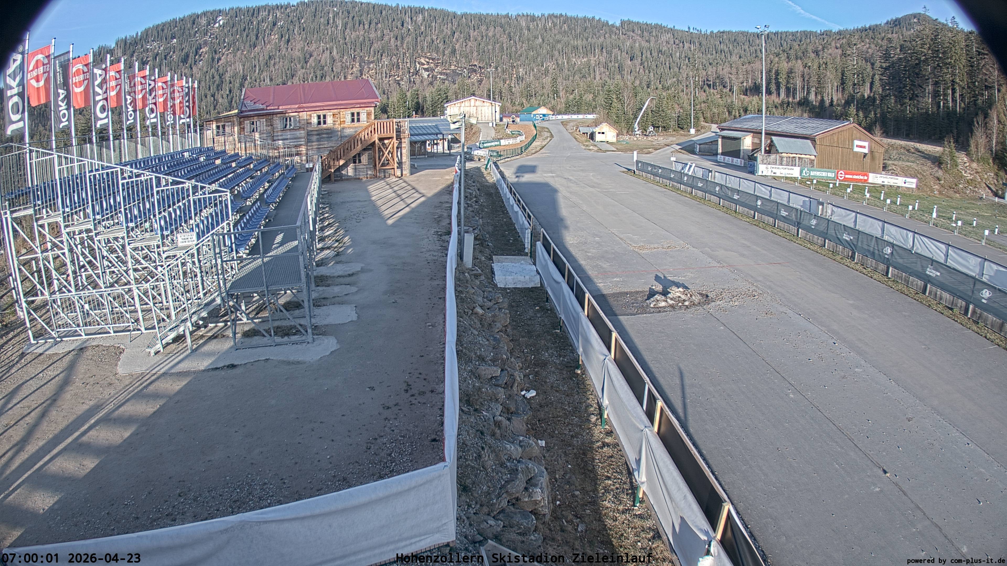 Archived image Webcam Arber Biathlon Stadium