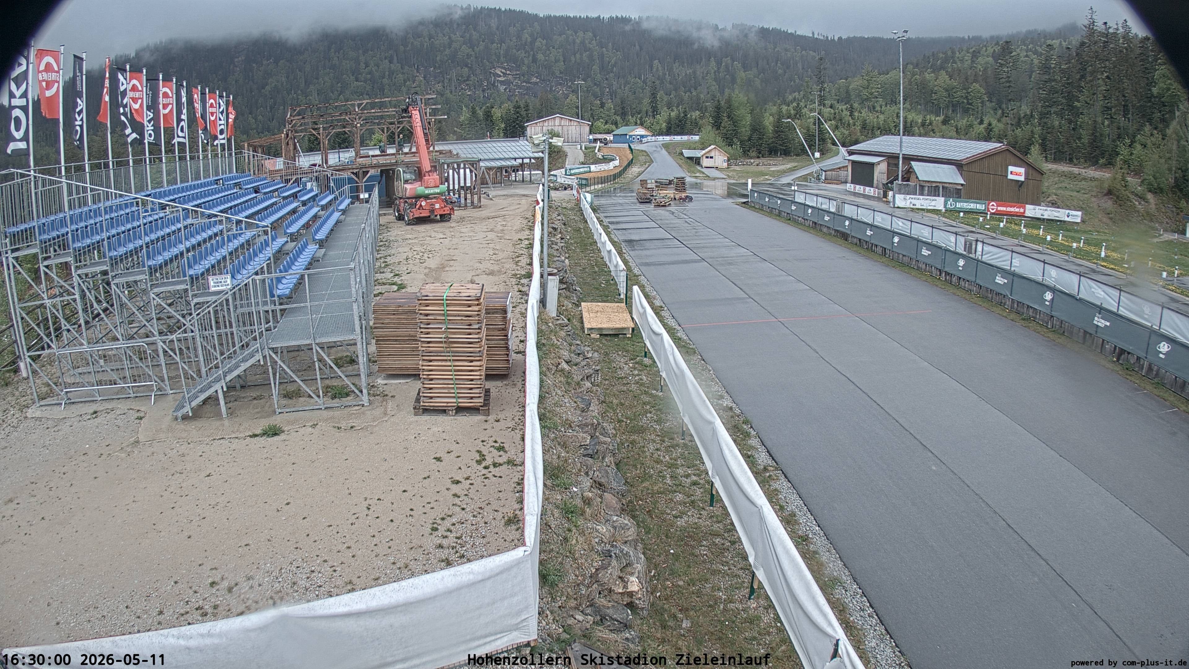 Archived image Webcam Arber Biathlon Stadium