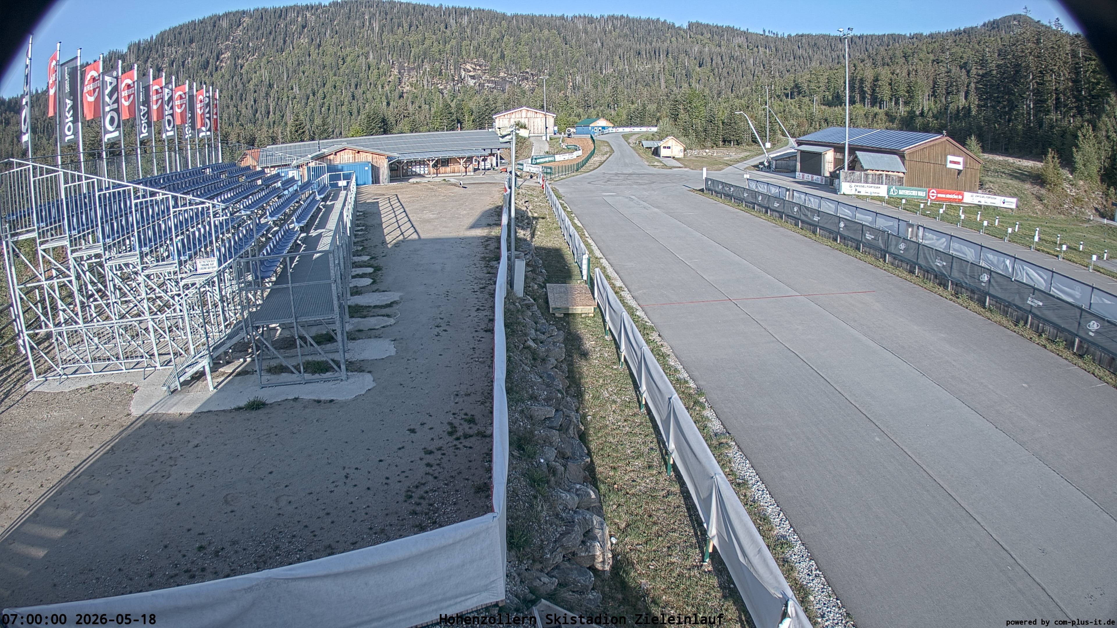 Archived image Webcam Arber Biathlon Stadium