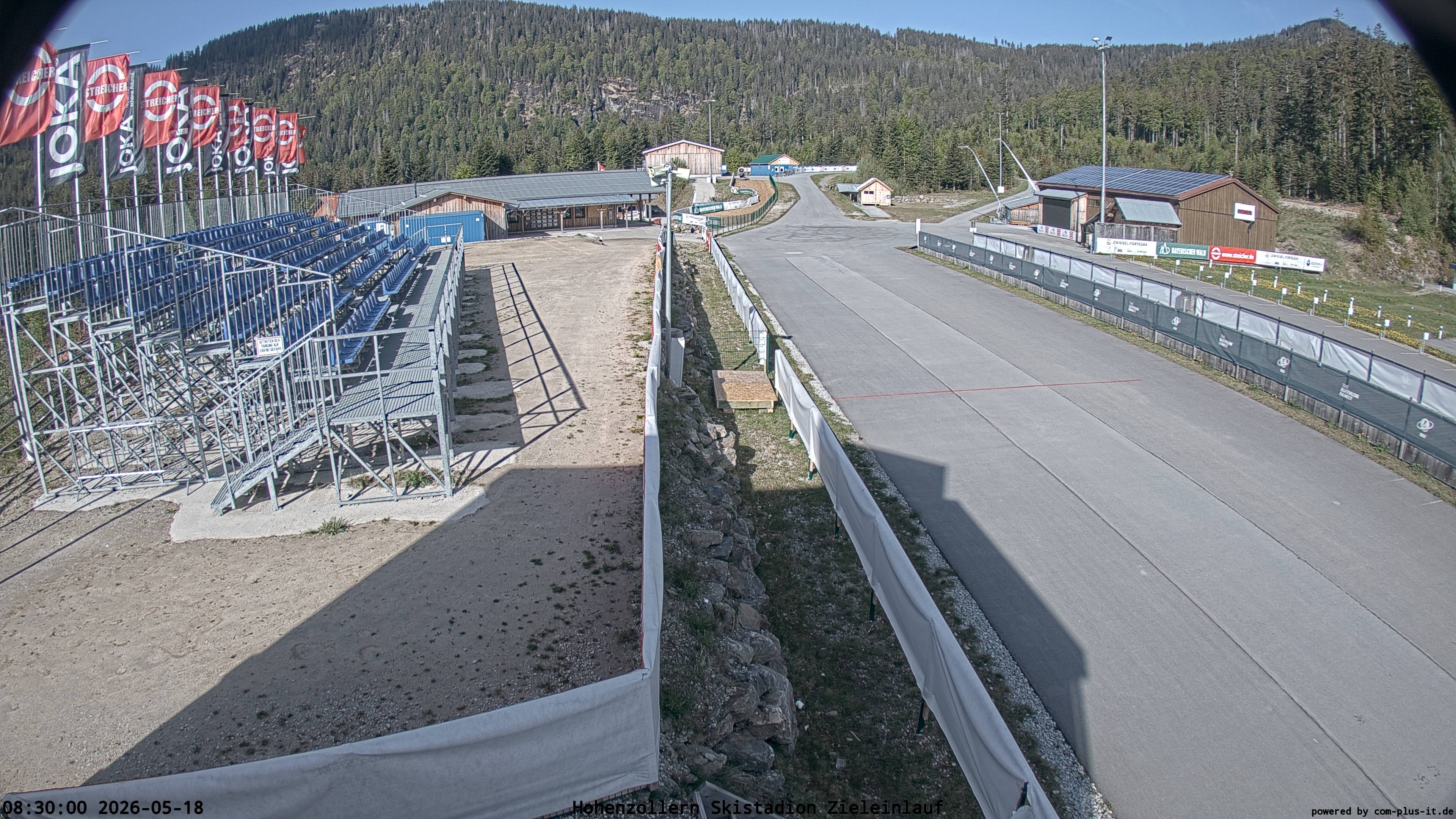 Archived image Webcam Arber Biathlon Stadium