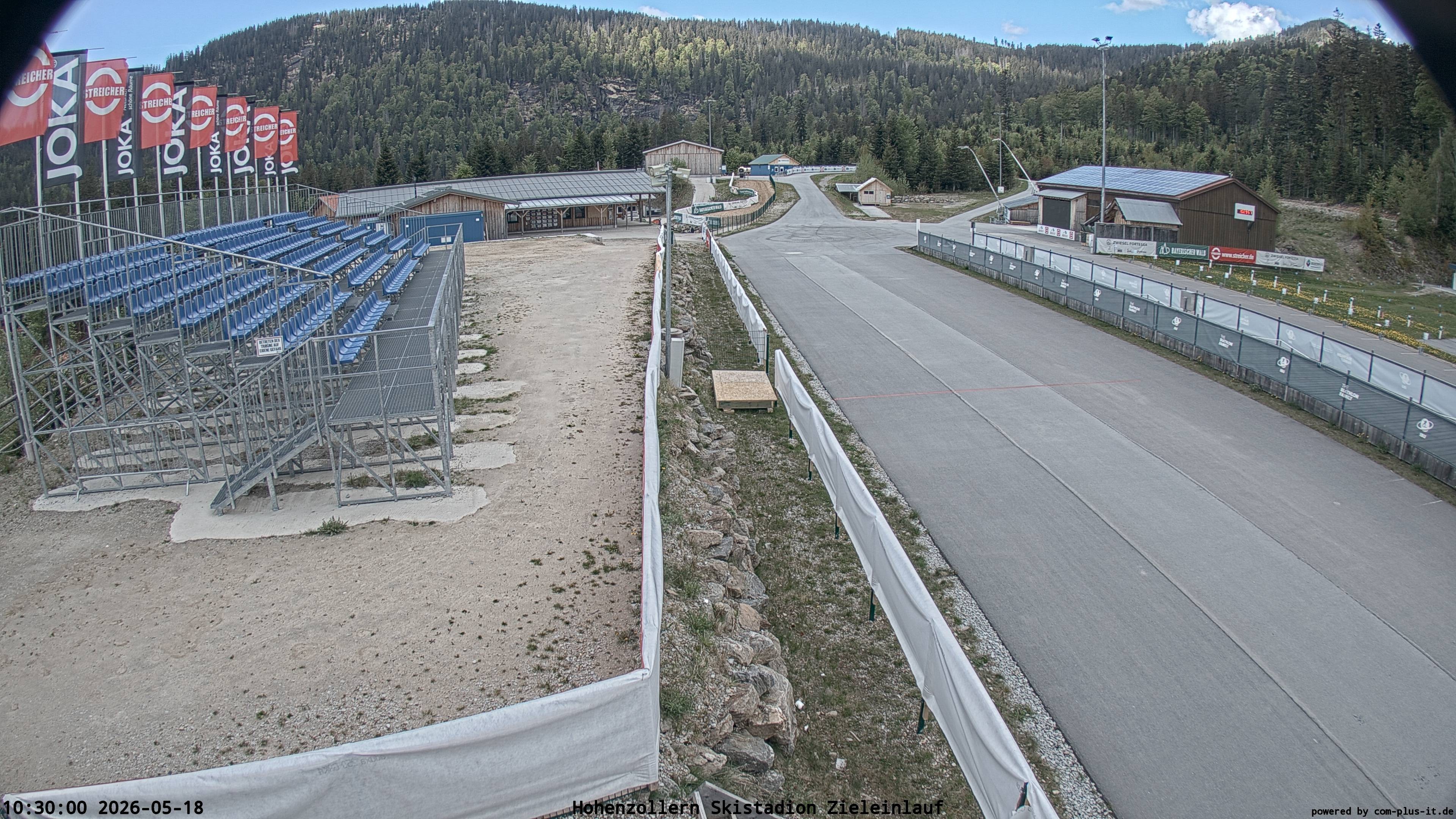 Archived image Webcam Arber Biathlon Stadium