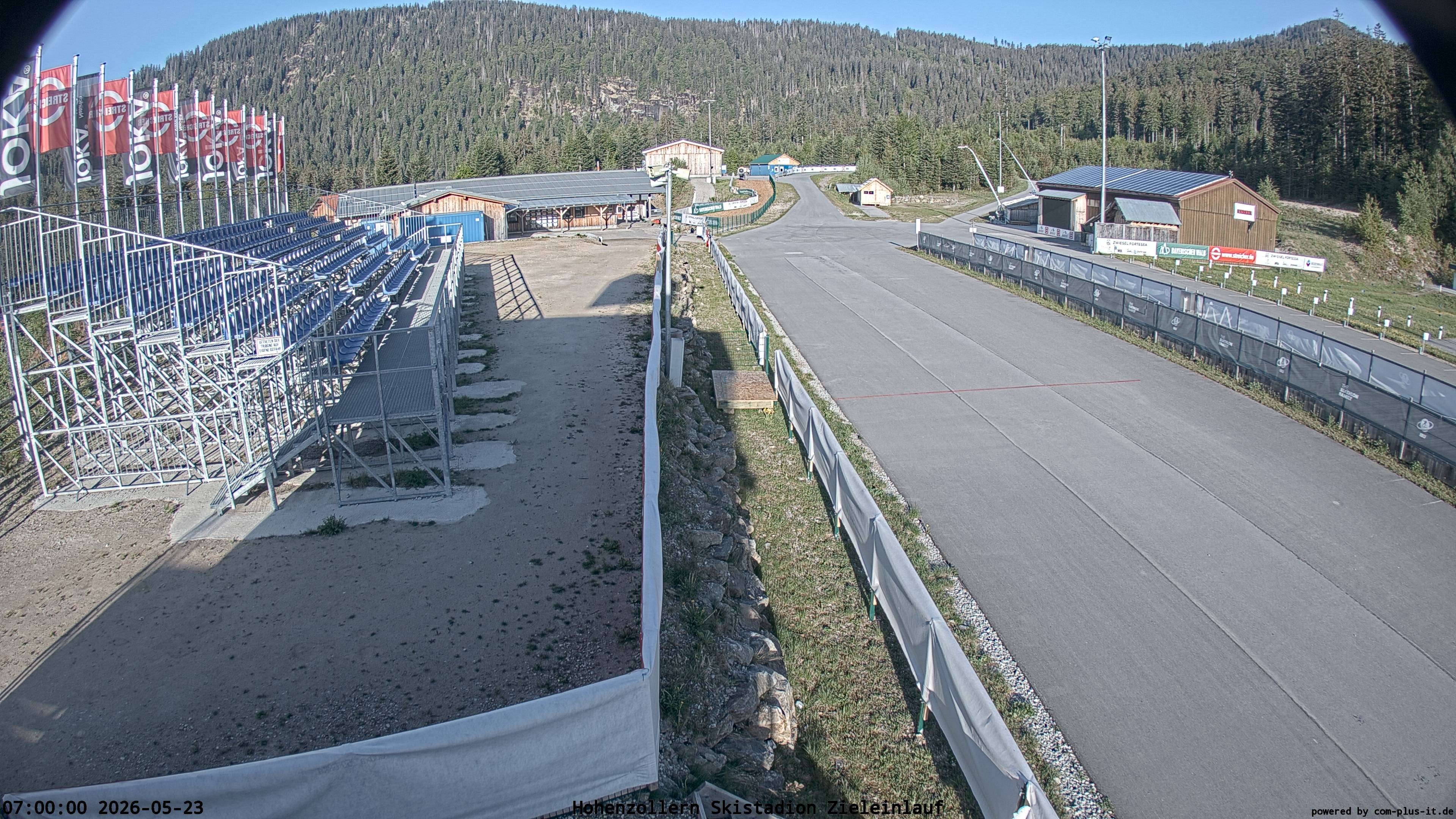 Archived image Webcam Arber Biathlon Stadium