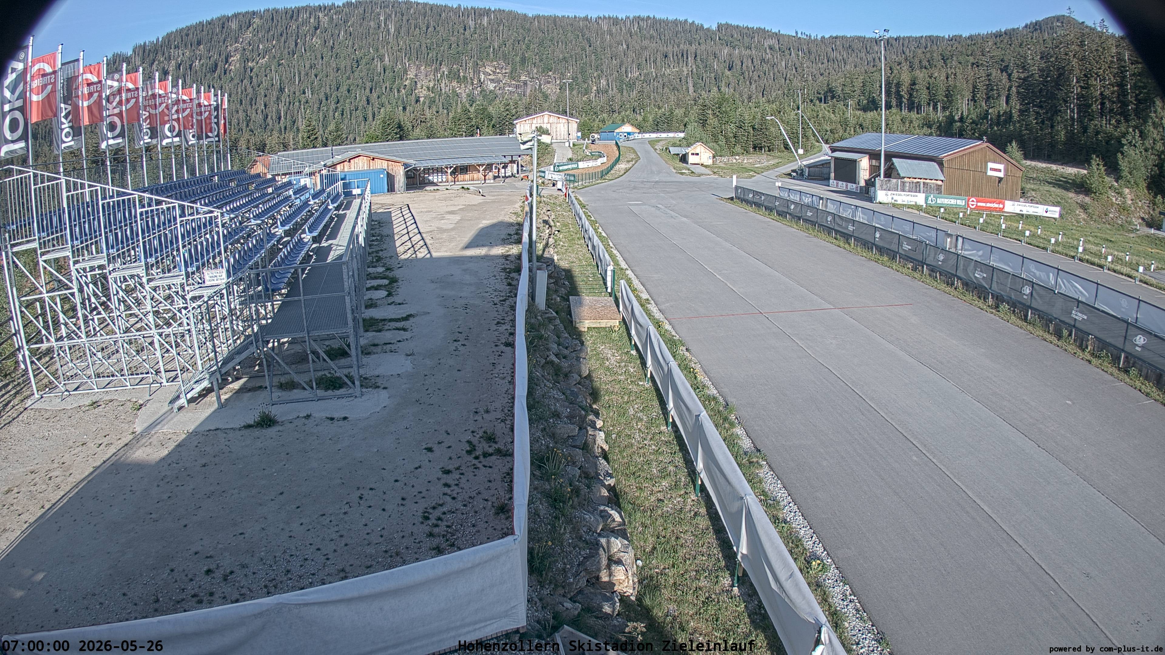 Archived image Webcam Arber Biathlon Stadium