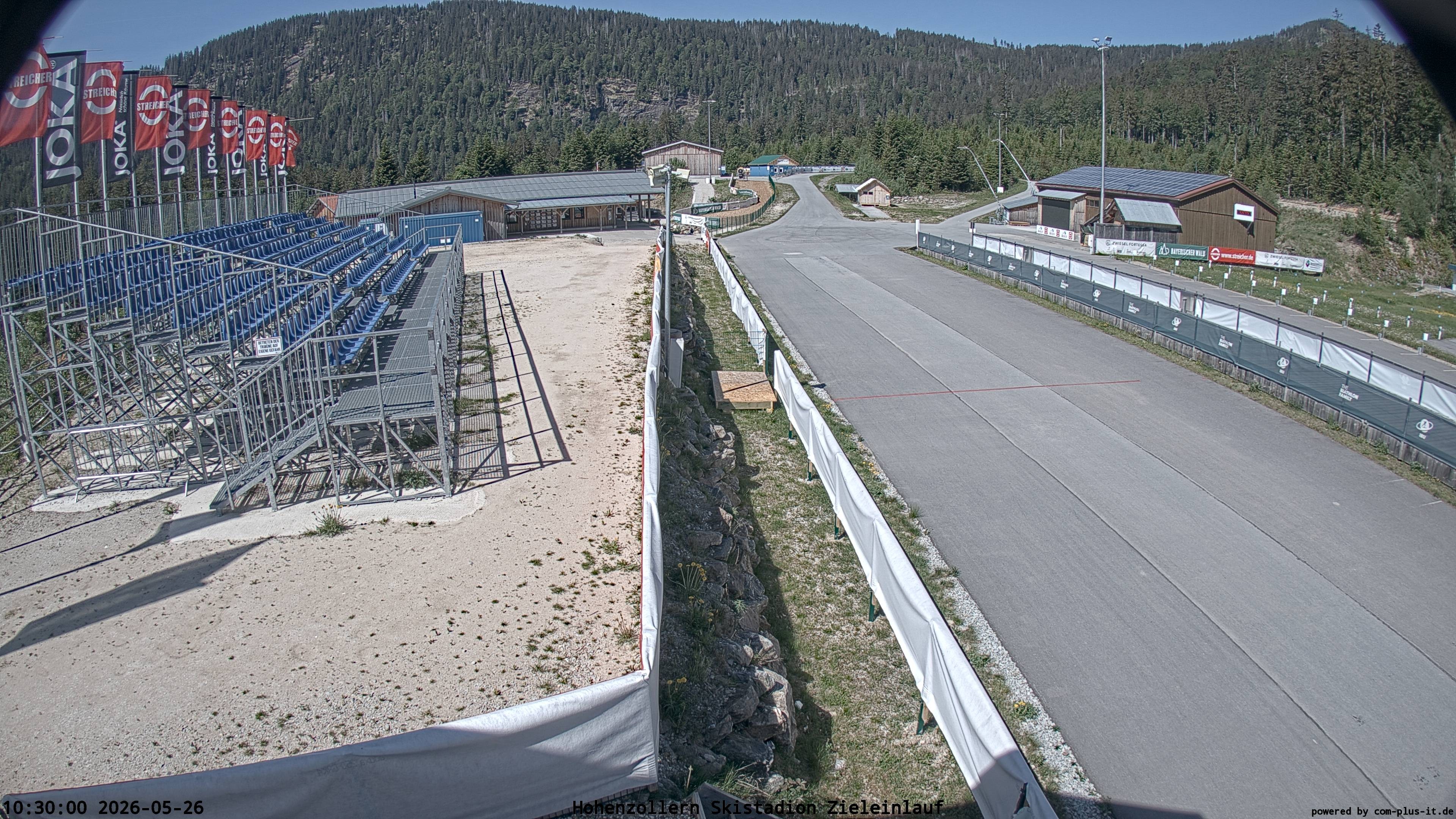 Archived image Webcam Arber Biathlon Stadium