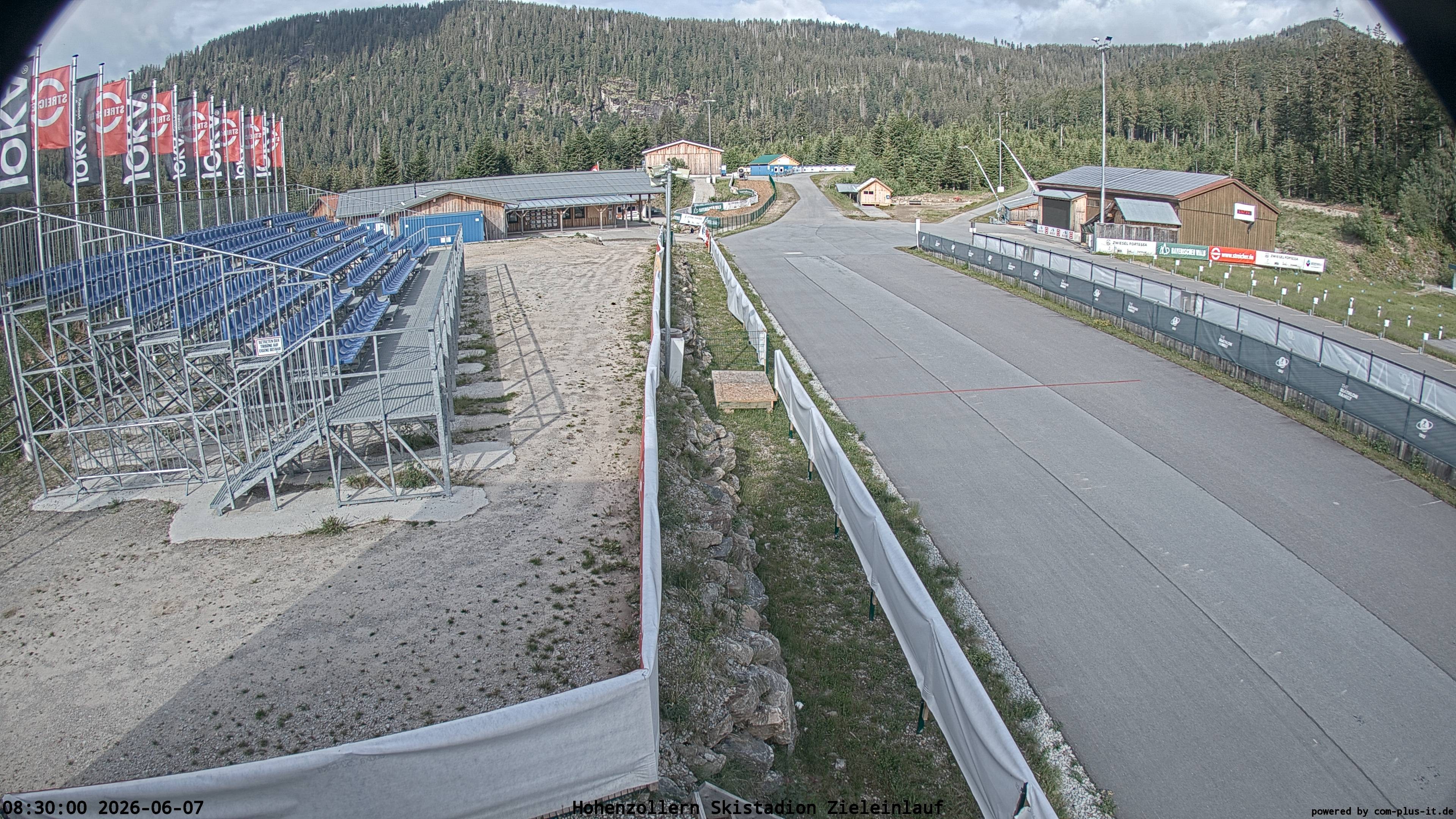 Archived image Webcam Arber Biathlon Stadium