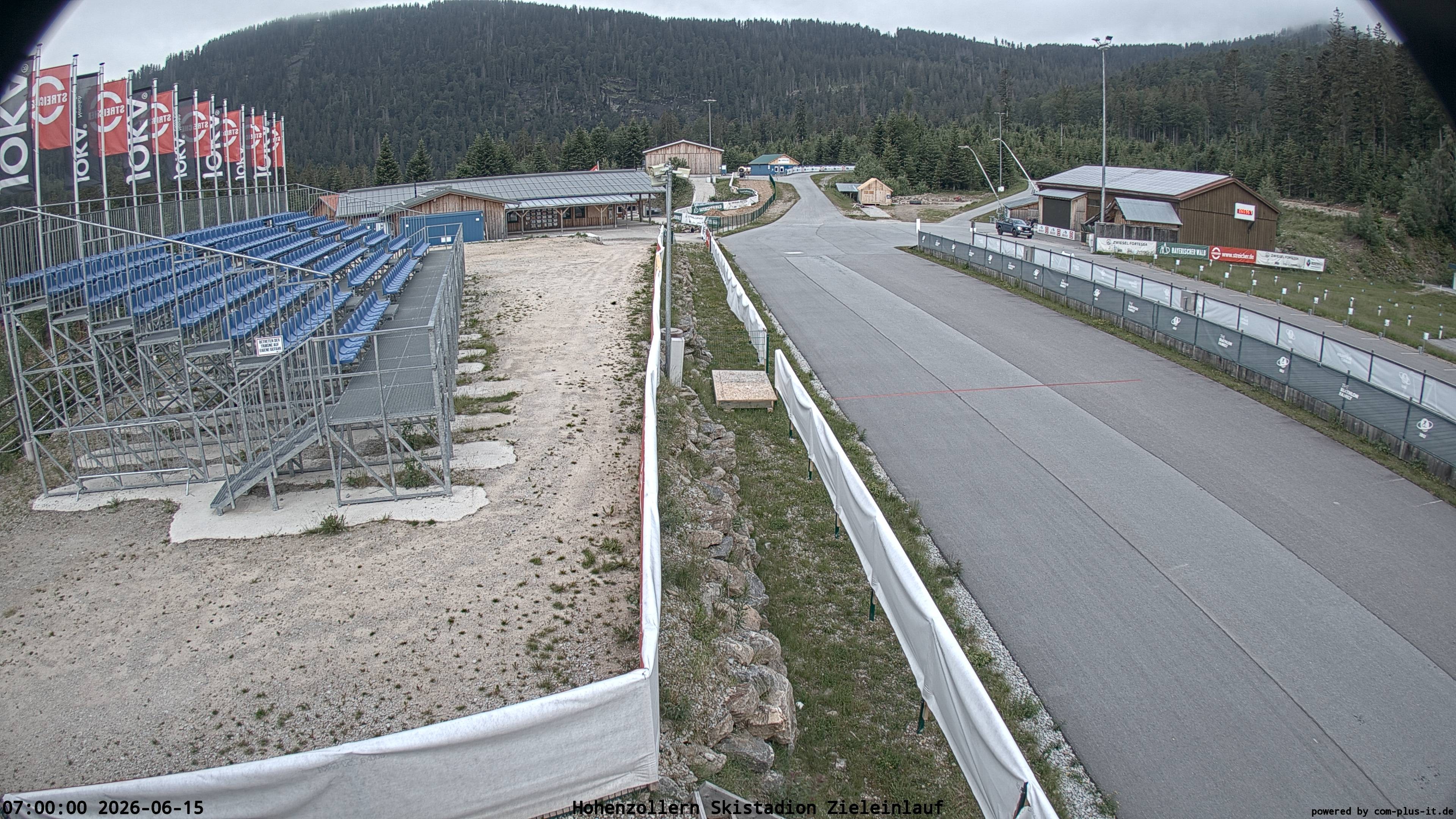 Archived image Webcam Arber Biathlon Stadium