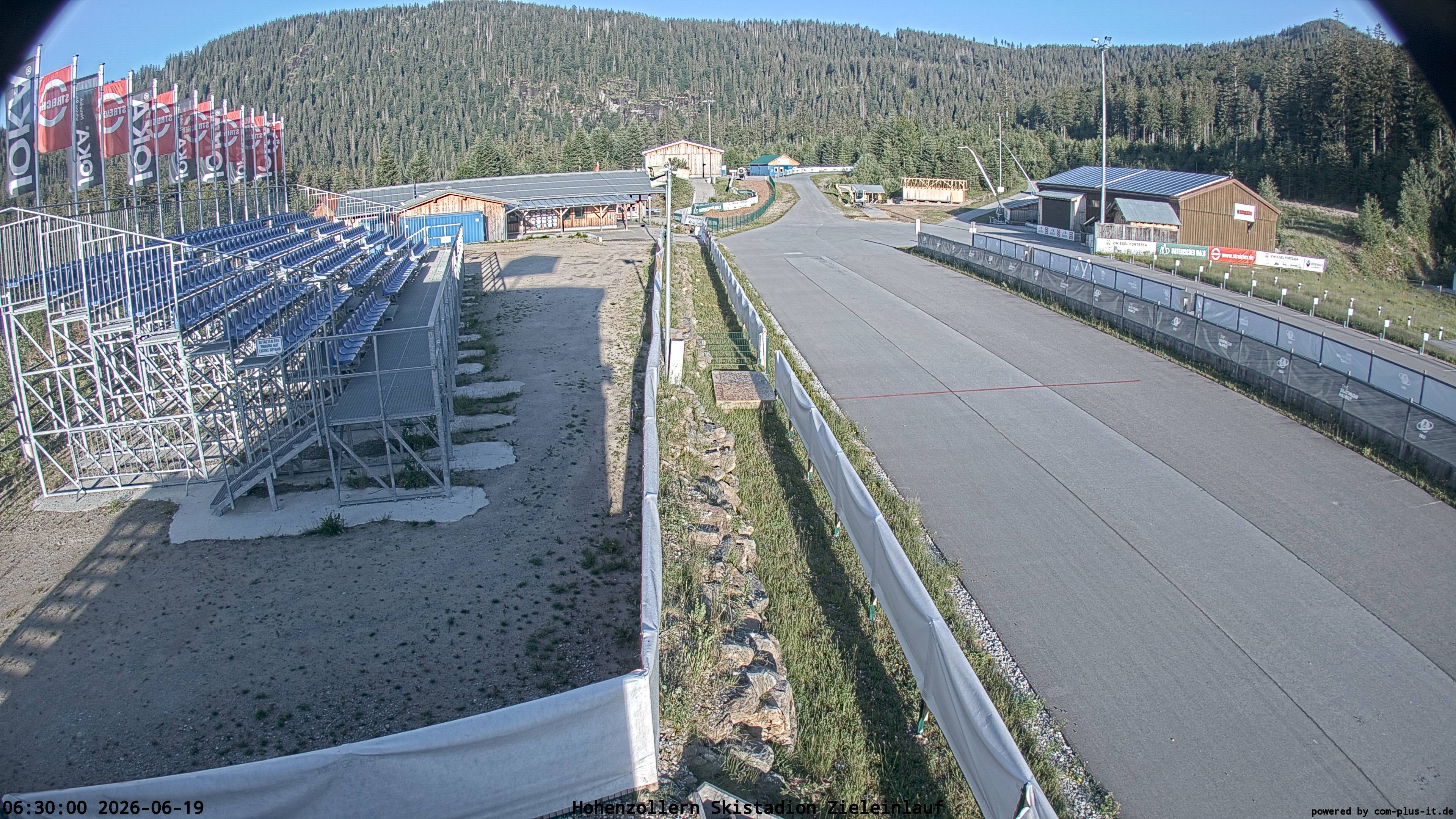 Archived image Webcam Arber Biathlon Stadium