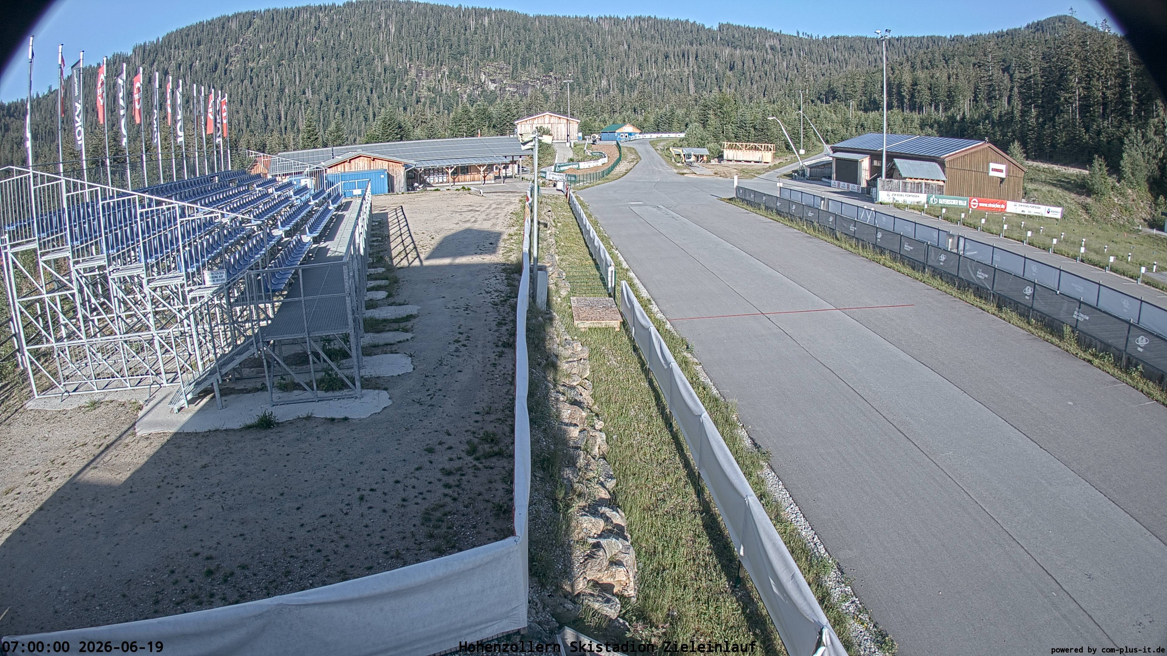Archived image Webcam Arber Biathlon Stadium