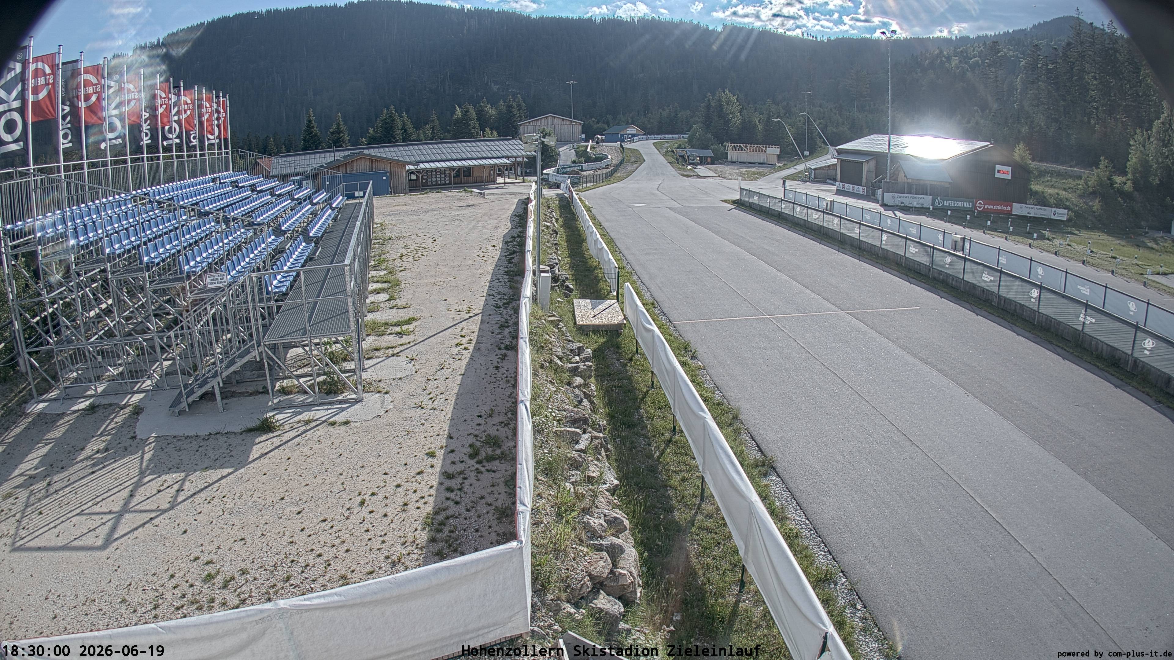 Archived image Webcam Arber Biathlon Stadium